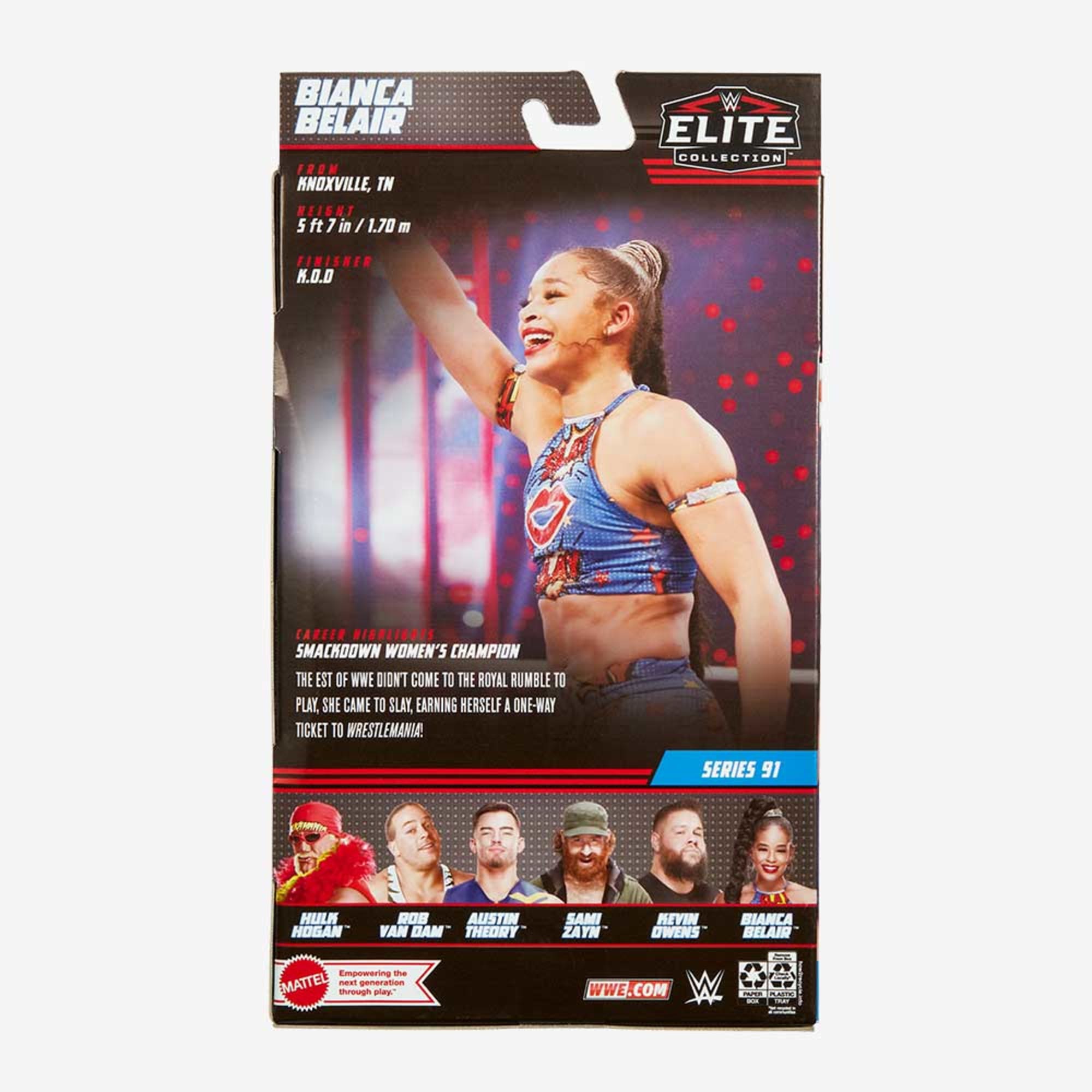 WWE Bianca Belair Elite Collection Action Figure - Image 7