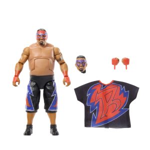WWE Elite Legends Rosey Action Figure & Accessories. Series 26 Collectible Set. 6-inch