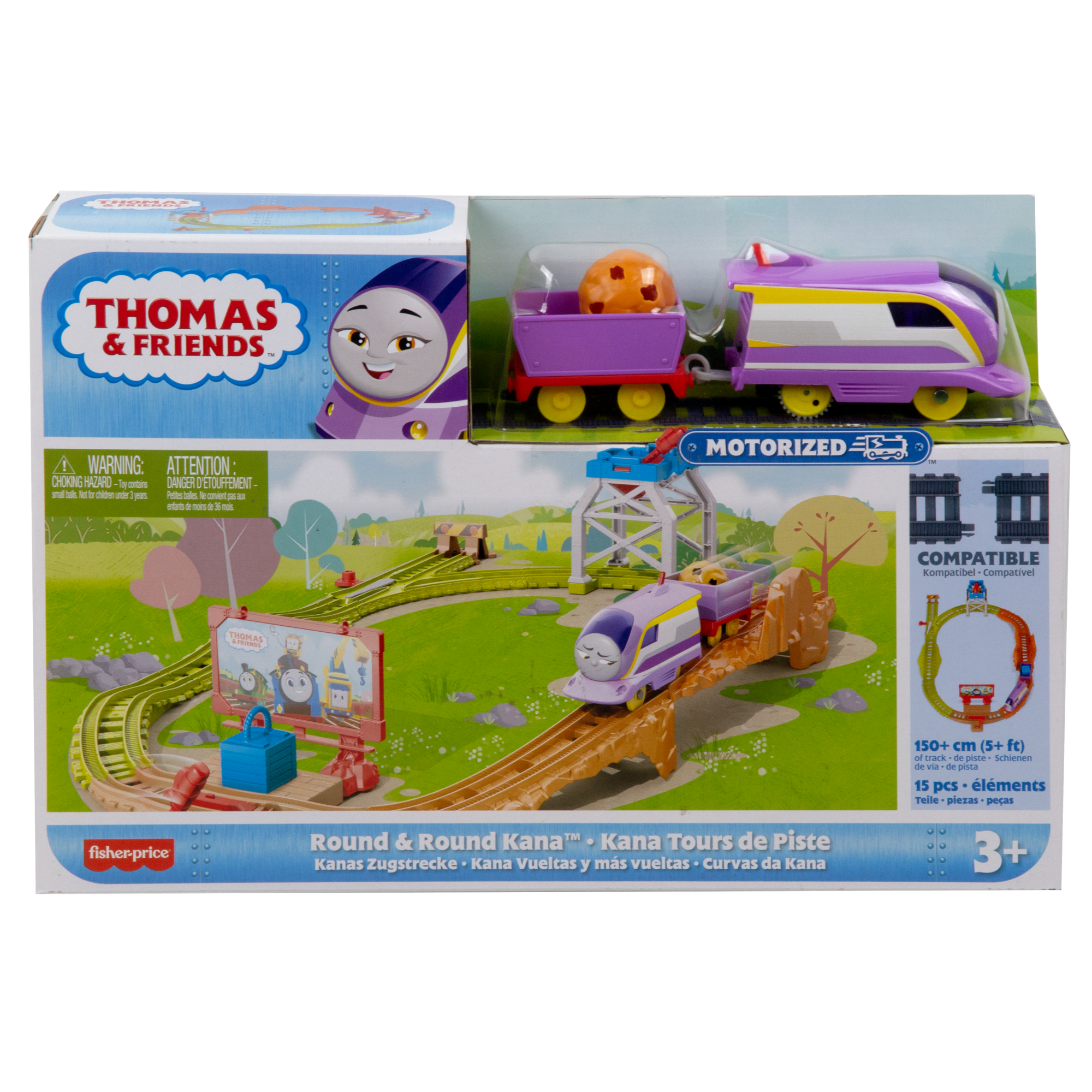 Thomas et ses Amis Coffret Train et Piste Kana Tours de Piste - Image 6
