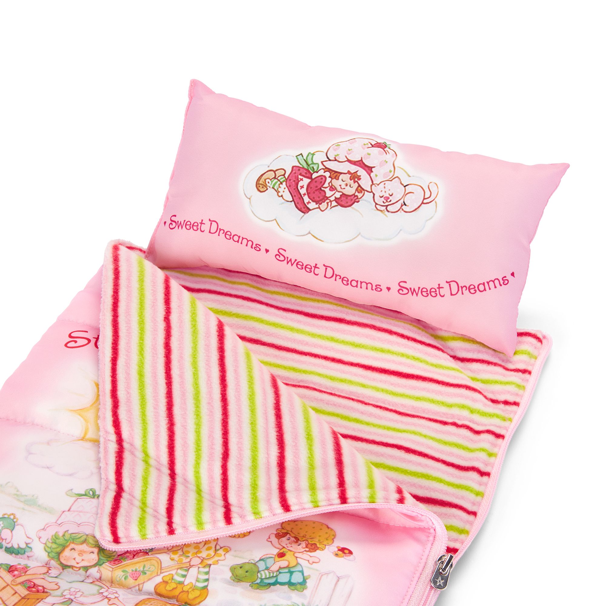 Courtney's™ Strawberry Shortcake™ Sleeping Bag & PJs for 18-inch Dolls (Historical Characters) - Image 8