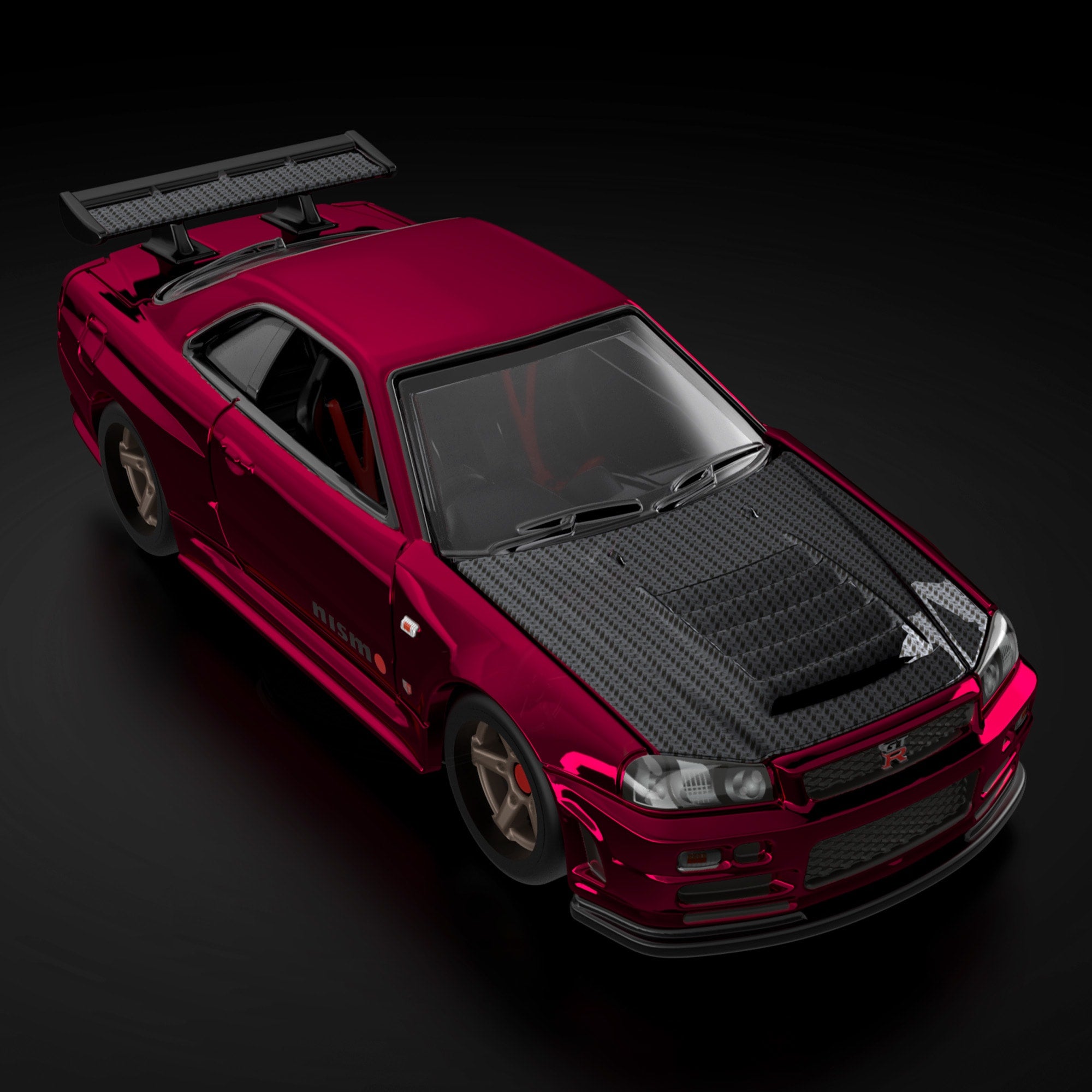 Hot Wheels RLC Exclusive sELECTIONs Nissan Skyline GT-R (BNR34) - Image 6