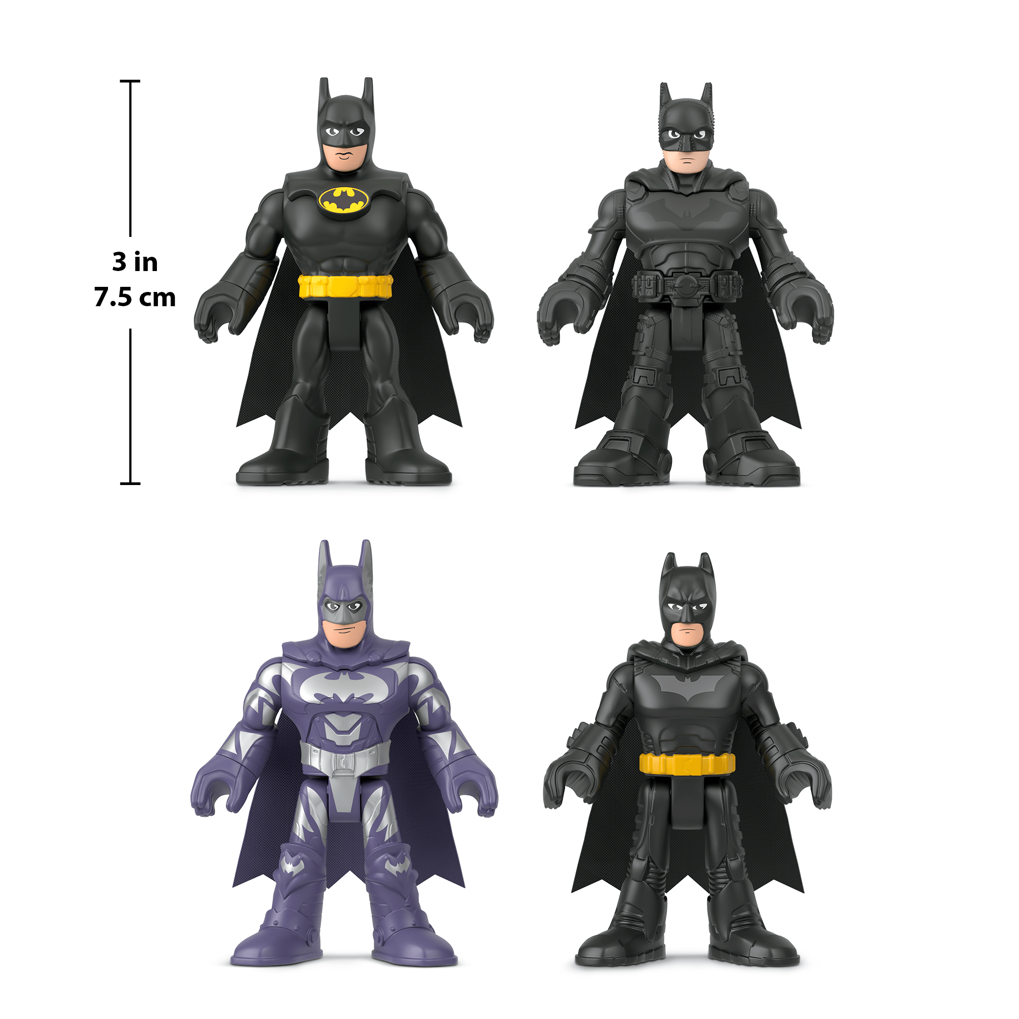 Imaginext DC Super Friends Batman 85th Anniversary Set With 4 Movie Figures - Image 5