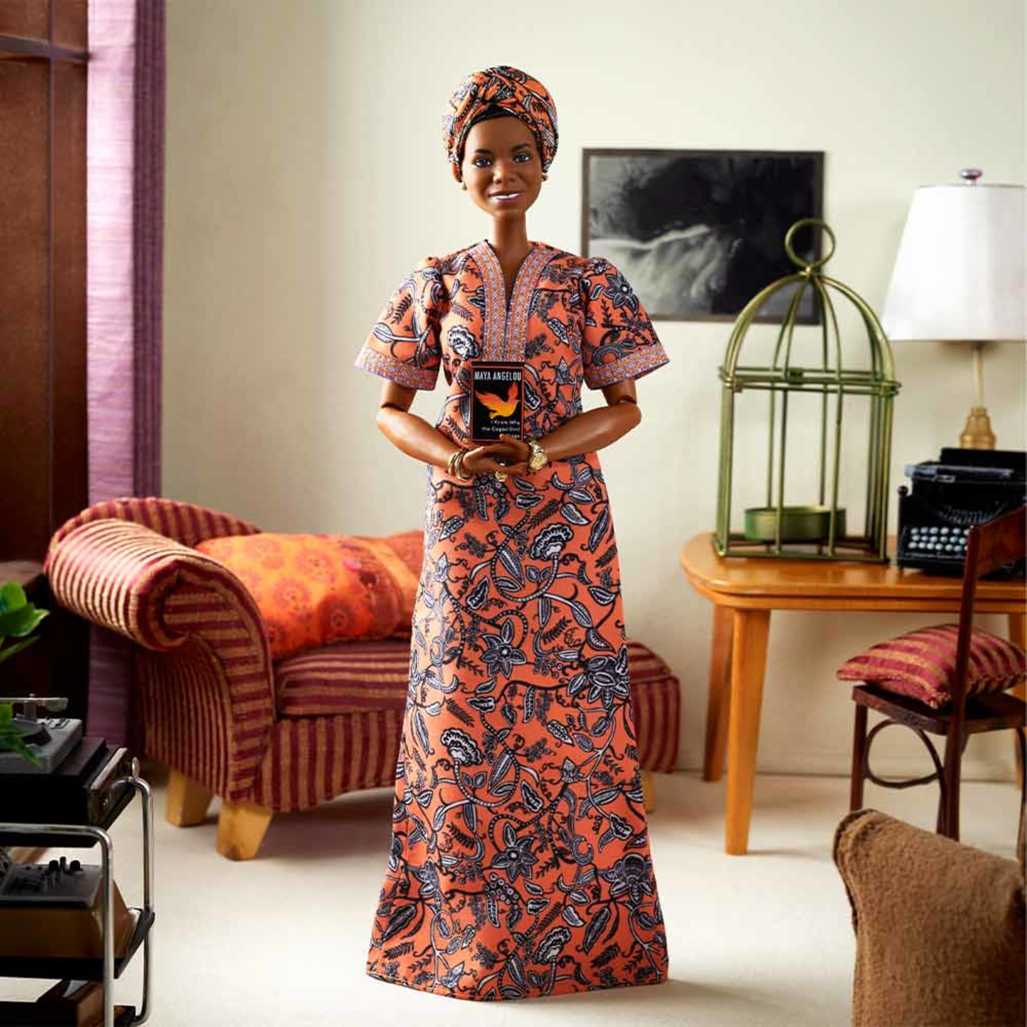 Barbie Inspiring Women Maya Angelou Doll - Image 4