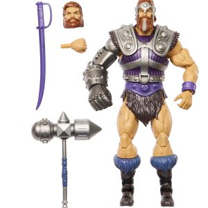 Masters Of The Universe Masterverse New Eternia Fisto Action Figure. MOTU Toy Hero. 30 Articulations