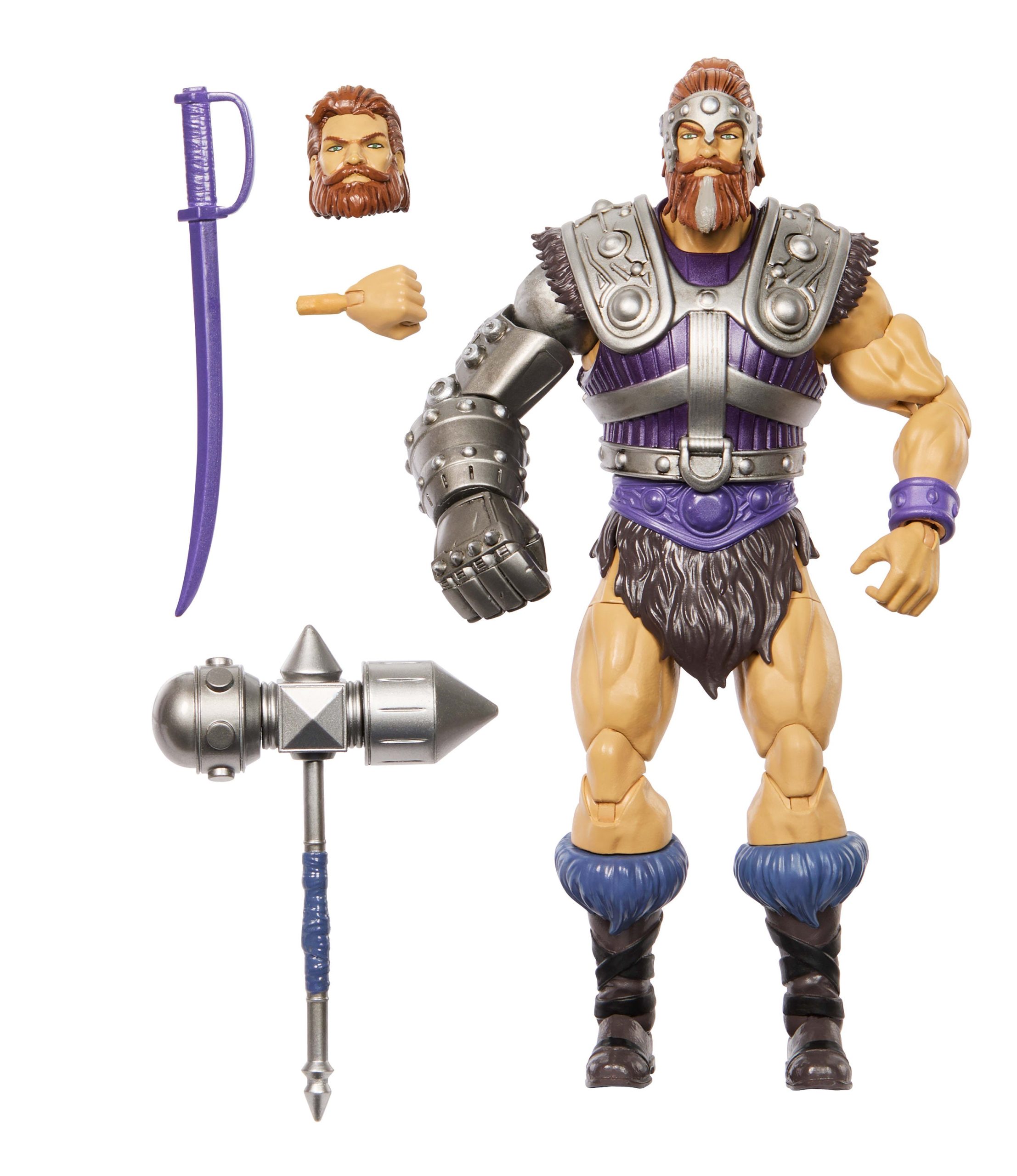 Masters Of The Universe Masterverse New Eternia Fisto Action Figure. MOTU Toy Hero. 30 Articulations