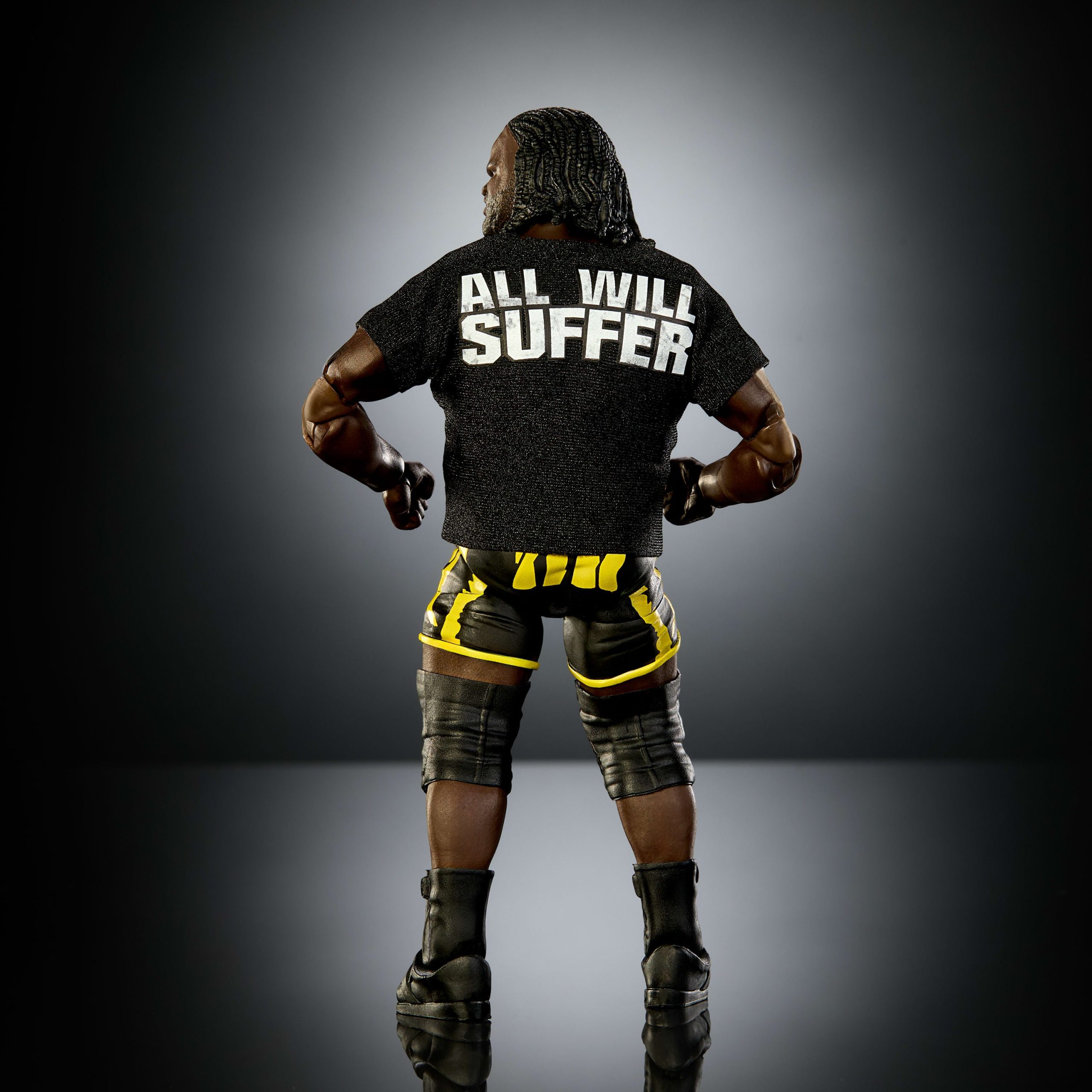 WWE Elite Legends Mark Henry Action Figure & Accessories. Series 32 6-inch Set - Image 6