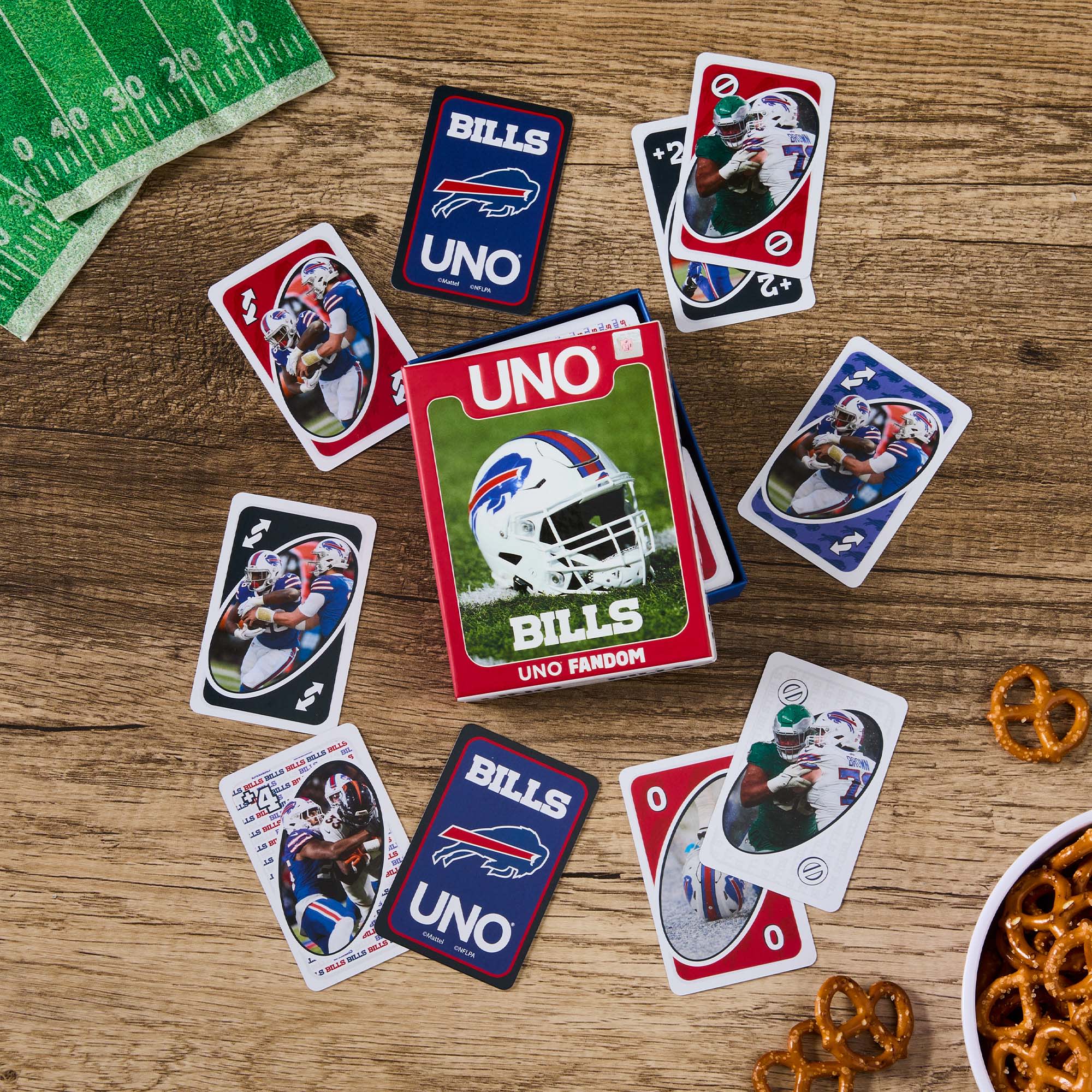 UNO Fandom NFL Buffalo Bills Game Deck - Image 3