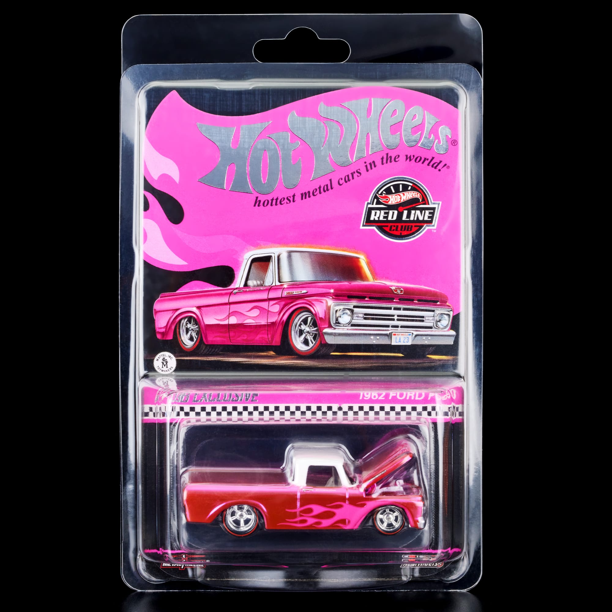 Hot Wheels RLC Exclusive Pink Edition 1962 Ford F100 - Image 21