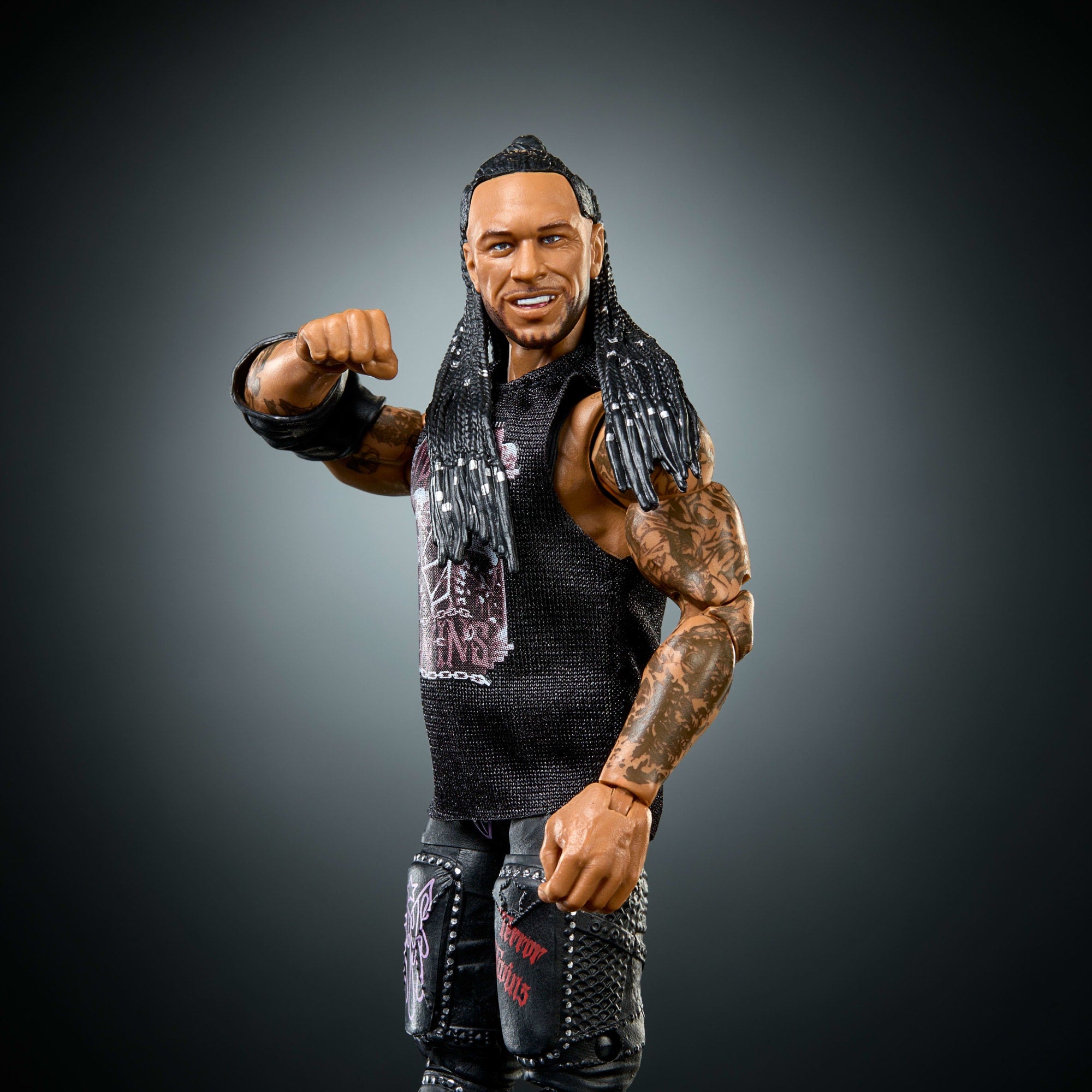 WWE Elite Damian Priest Action Figure. Series #122 Set. 6-Inch Collectible With Accessories - Image 2