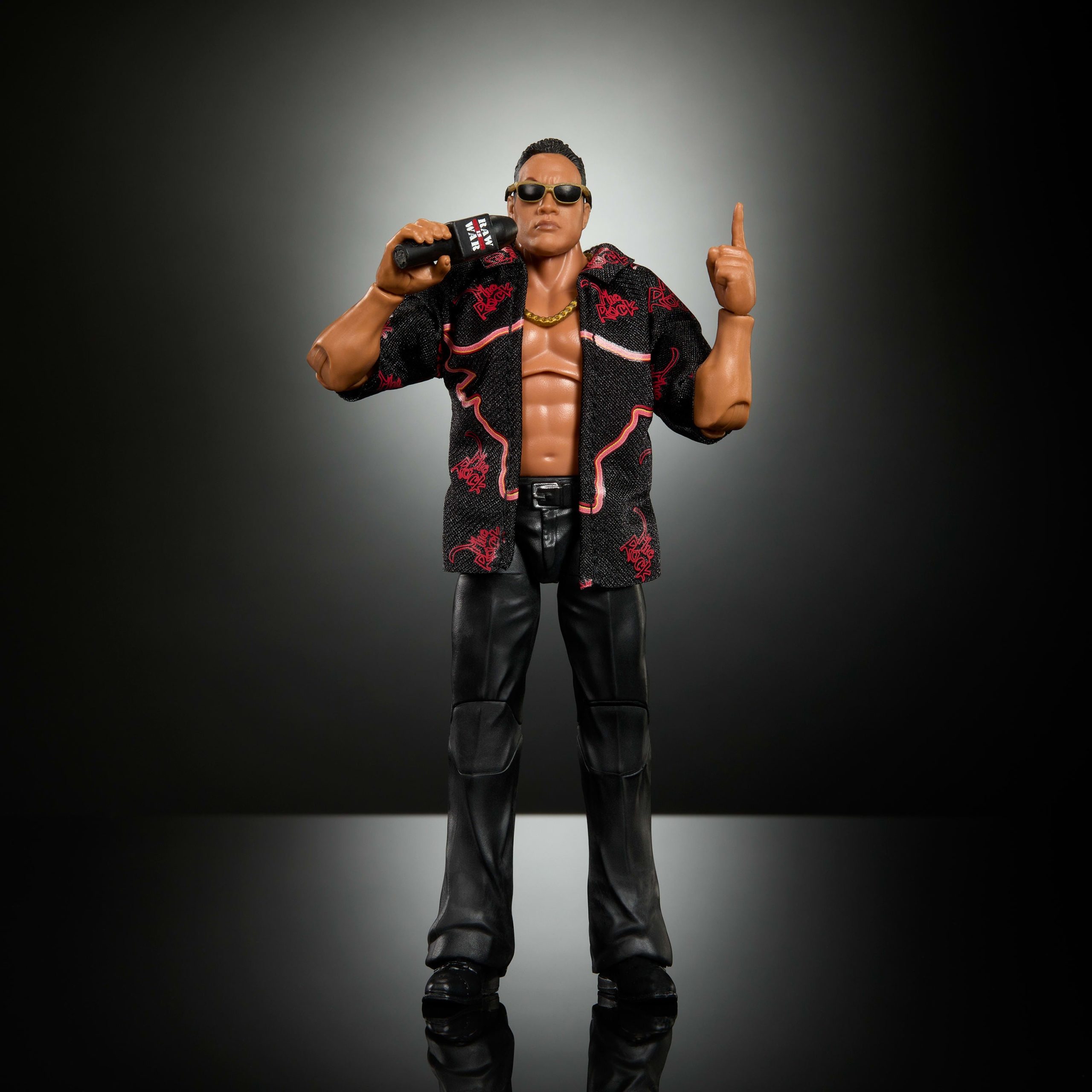 WWE Monday Night War Elite Collection The Rock Action Figure - Image 2