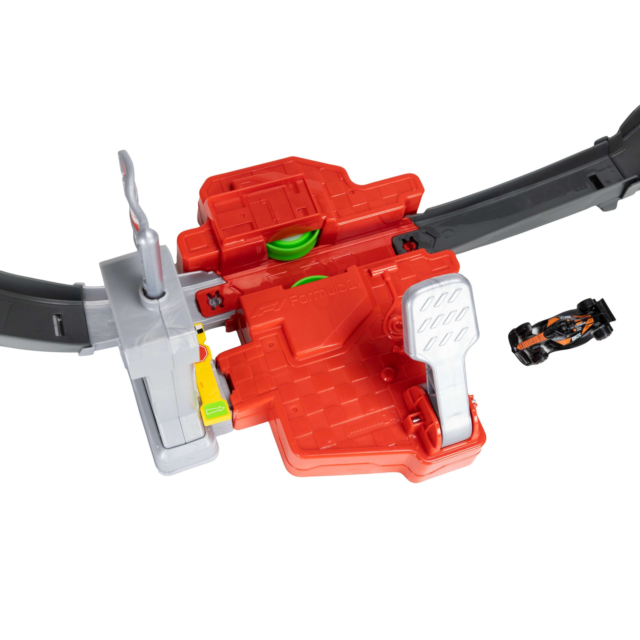 Hot Wheels Racing Formula 1 Sprint Race Circuit Track Set With 3 Die-Cast Toy Cars in 1:64 Scale - Image 3