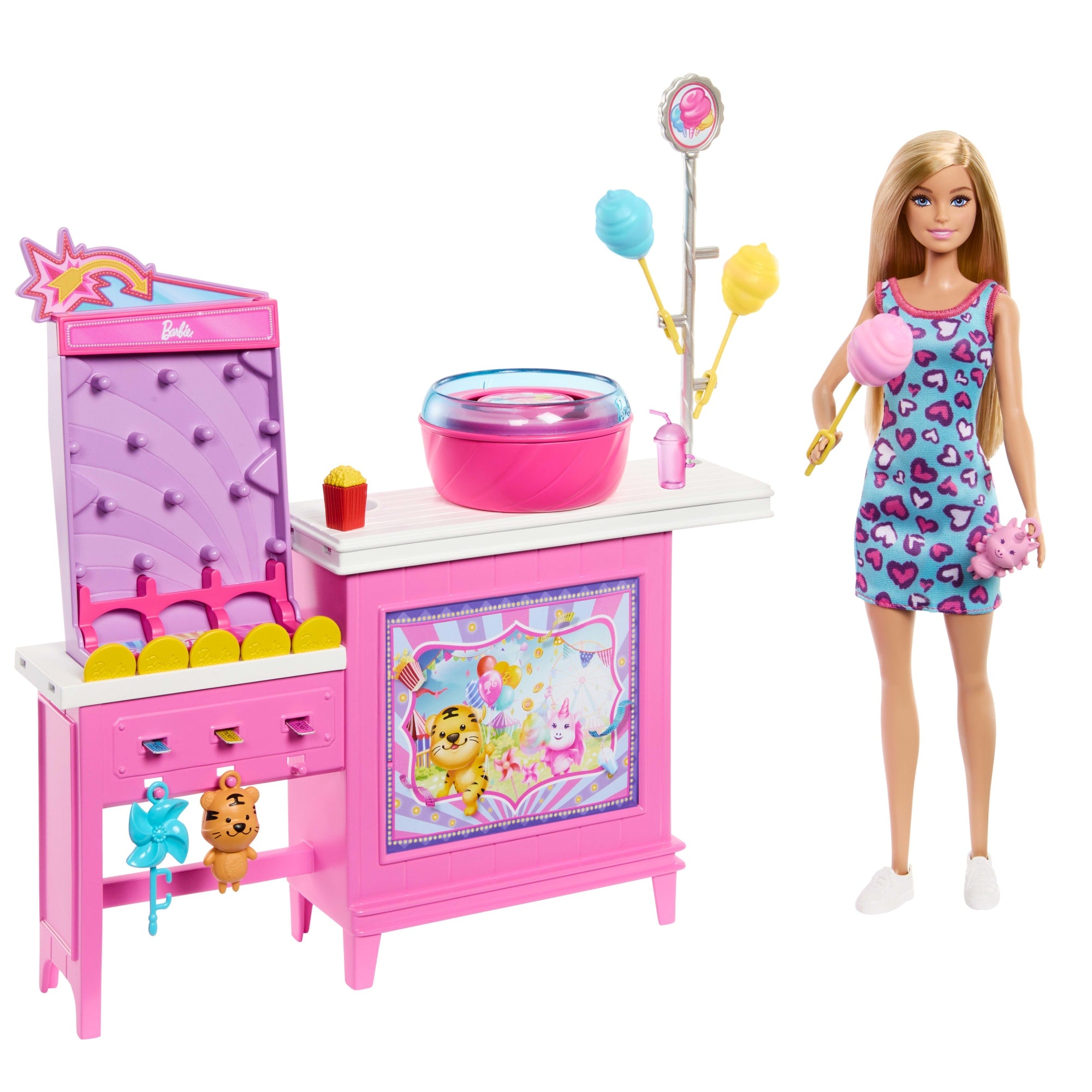 Barbie Conjunto de Brinquedo Os Mistérios da Barbie: Detetives da Praia Estação de Algodão