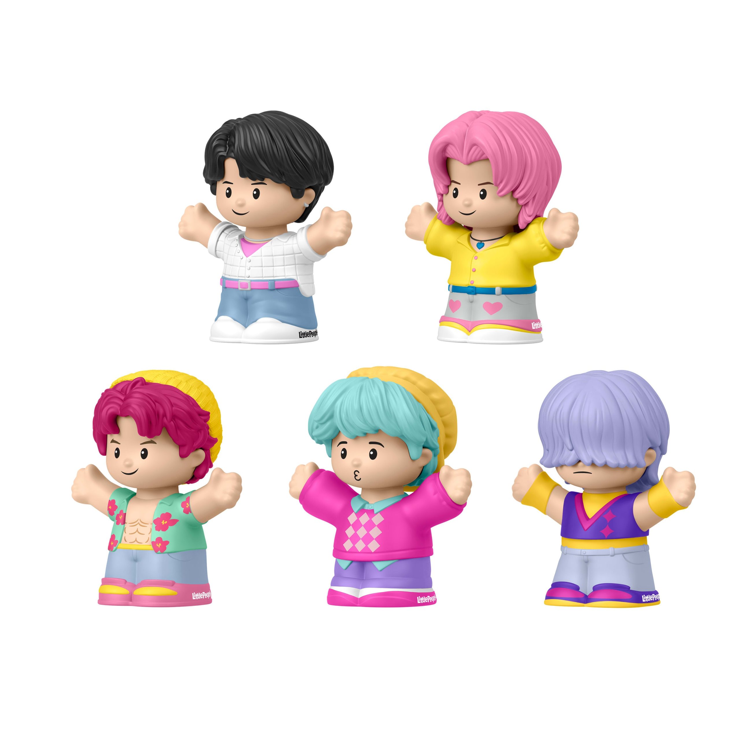 Coffret KPop demon Hunters: Saja Boys Little People Collector en Édition Spéciale. 5 Figurines - Image 4
