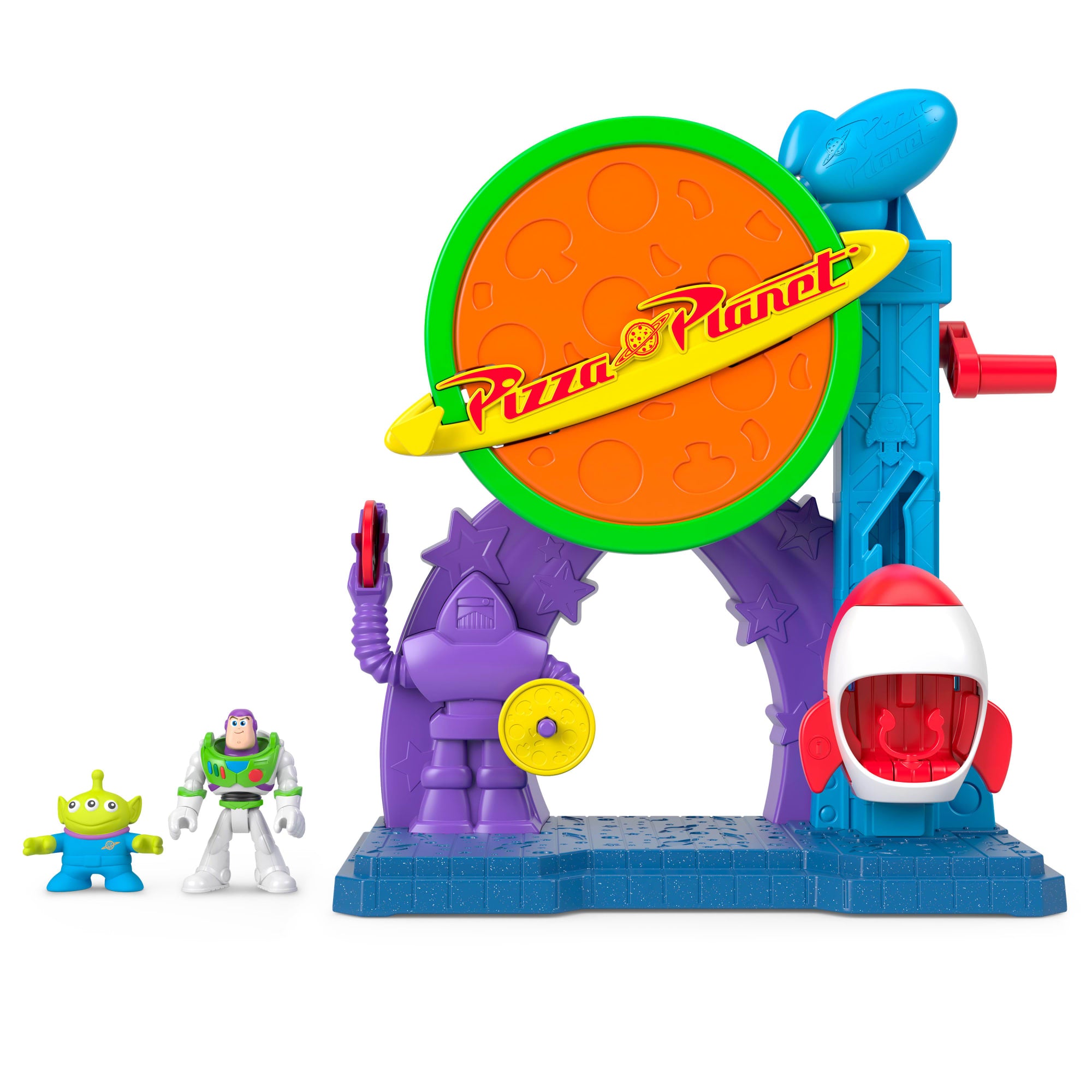 Imaginext Project Target Set de Juego Imaginext Toy Story Conjunto Pizza Planet com Buzz e Alienígena