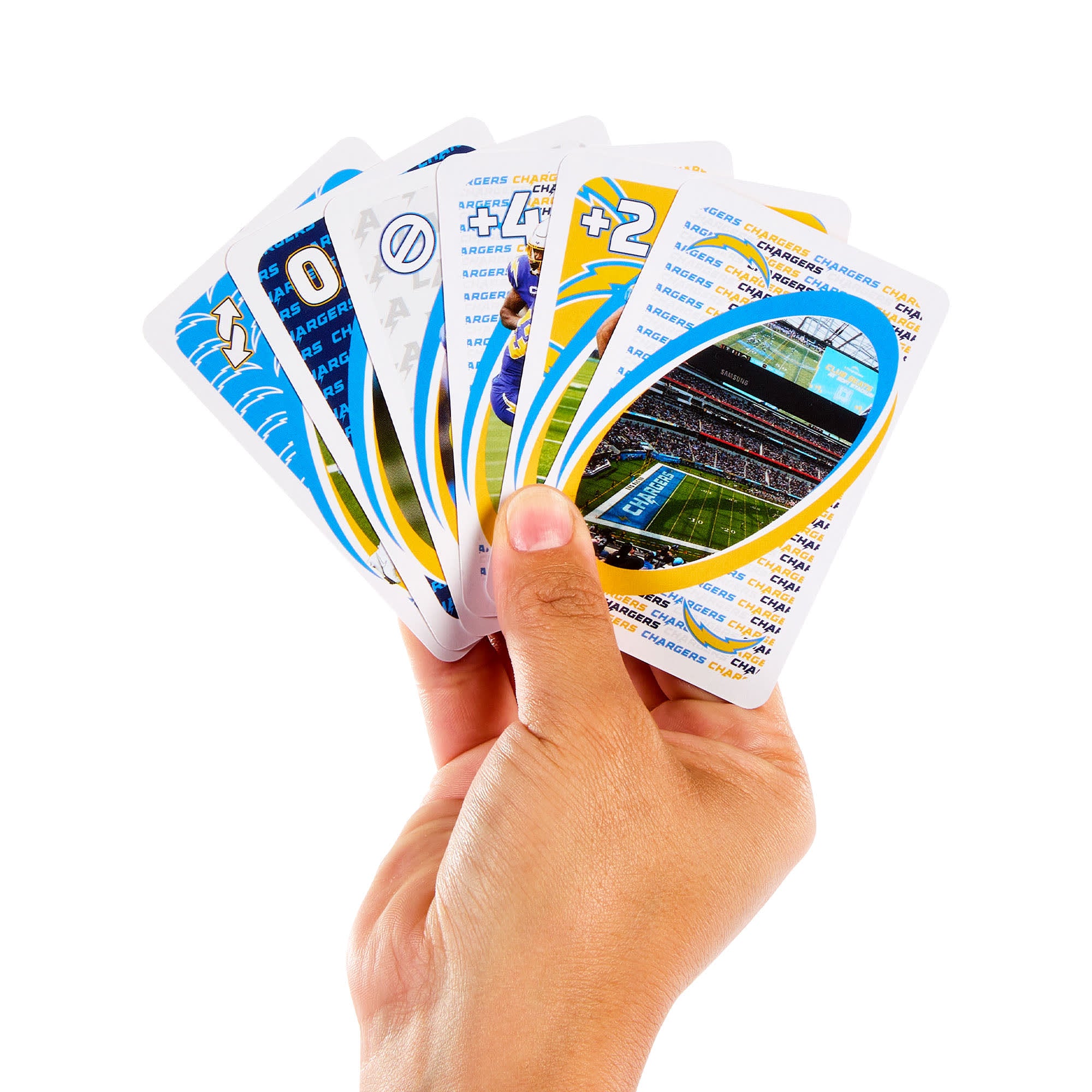 UNO Fandom NFL Los Angeles Chargers Game Deck - Image 2