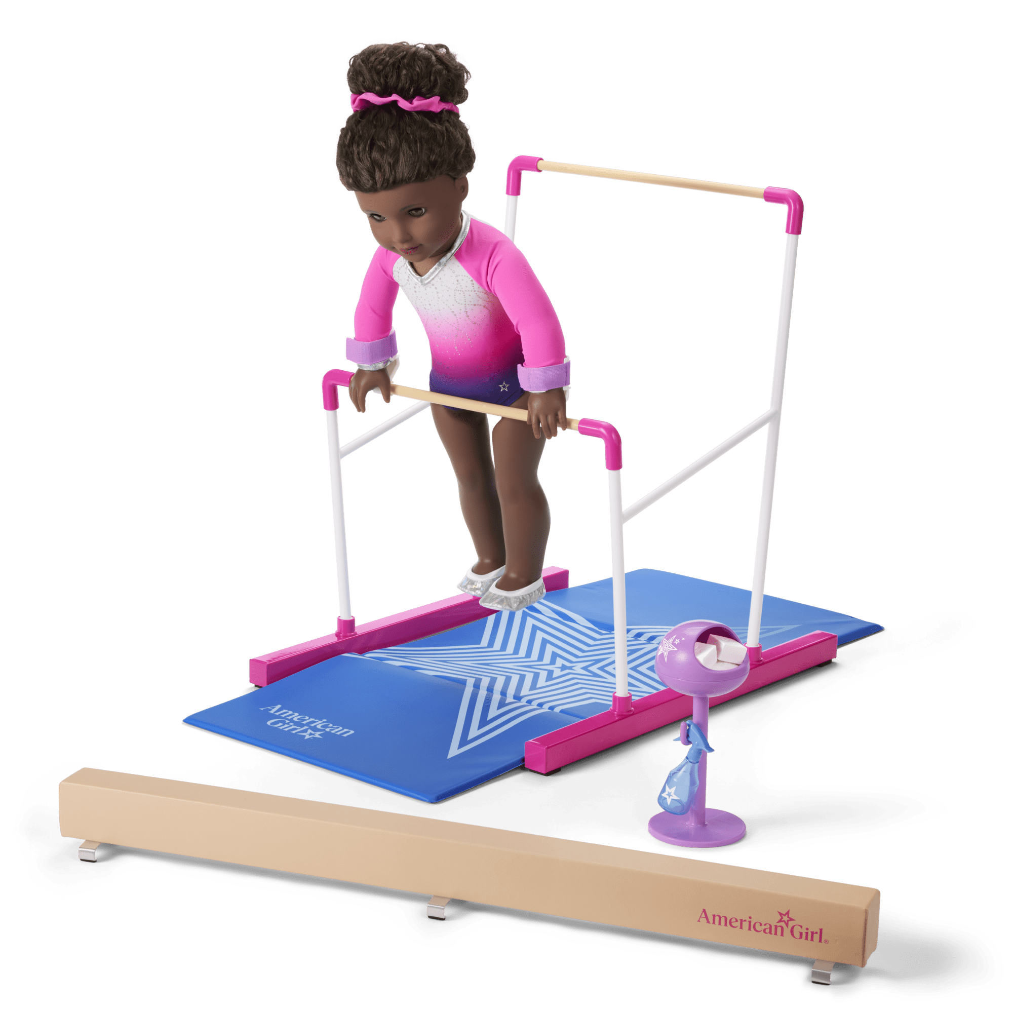 Dream Routine Gymnastics Set & Outfit for 18-inch Dolls - Image 2