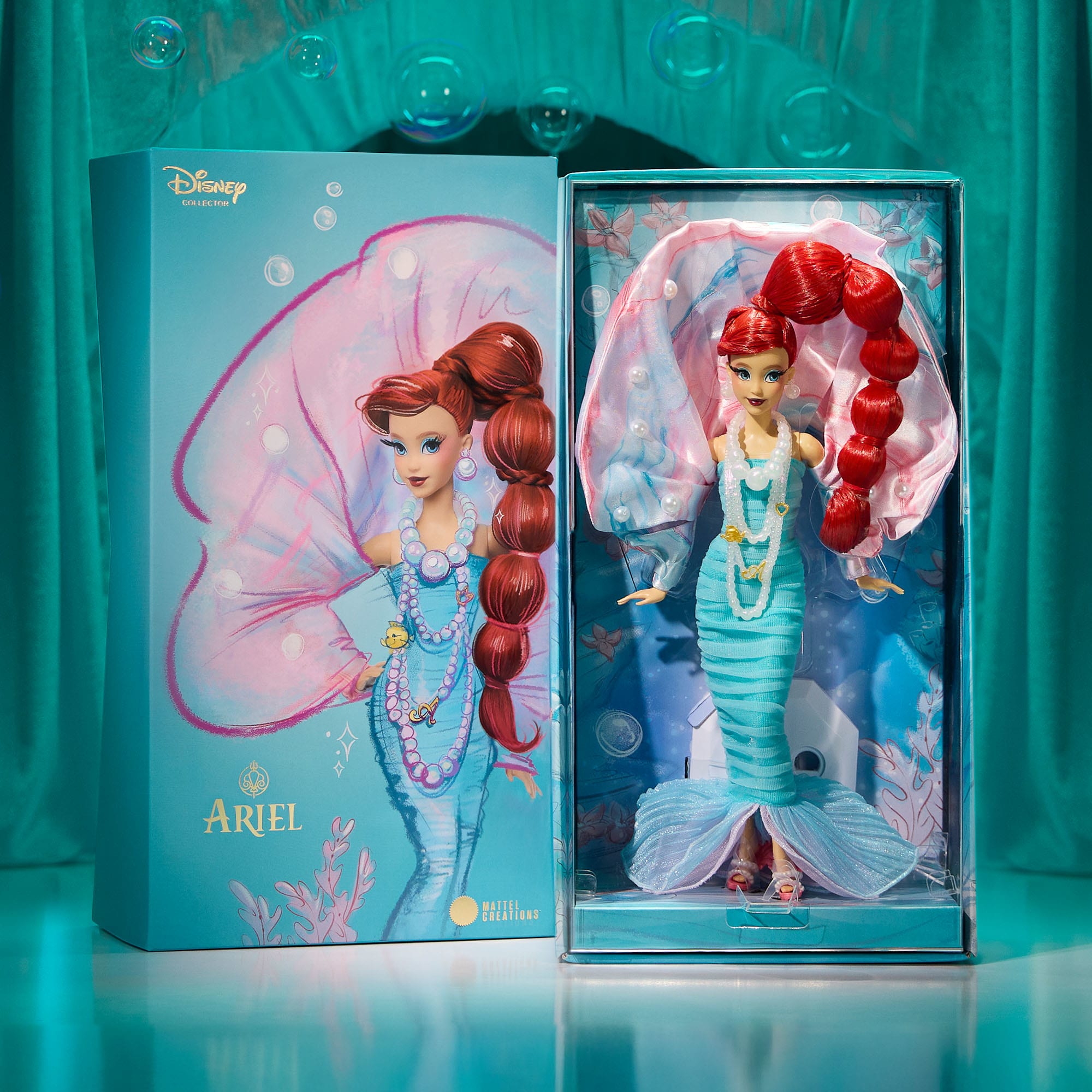 Disney Once Upon a Whimsy Collection Ariel Doll - Image 6