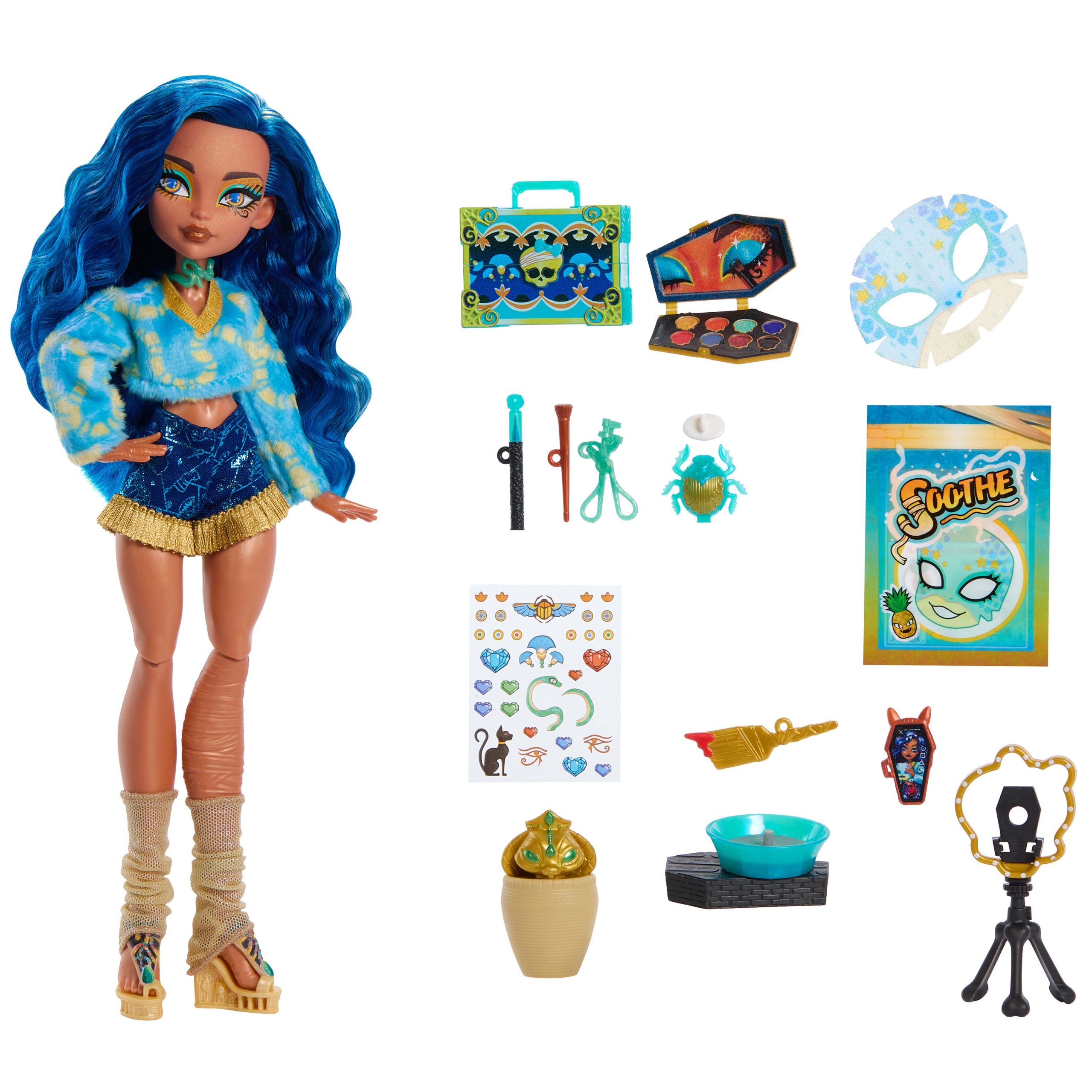 Monster High-Poupée Cleo de Nile Secrets de Beauté