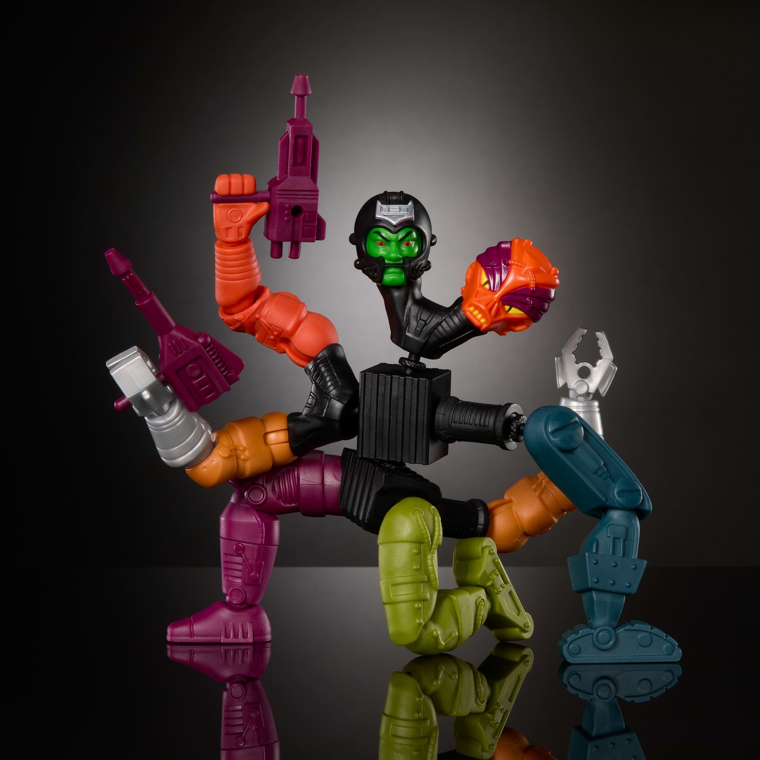 Masters Of The Universe Origins Multi Bot Deluxe Action Figure Robot. 43 Modular Parts - Image 4