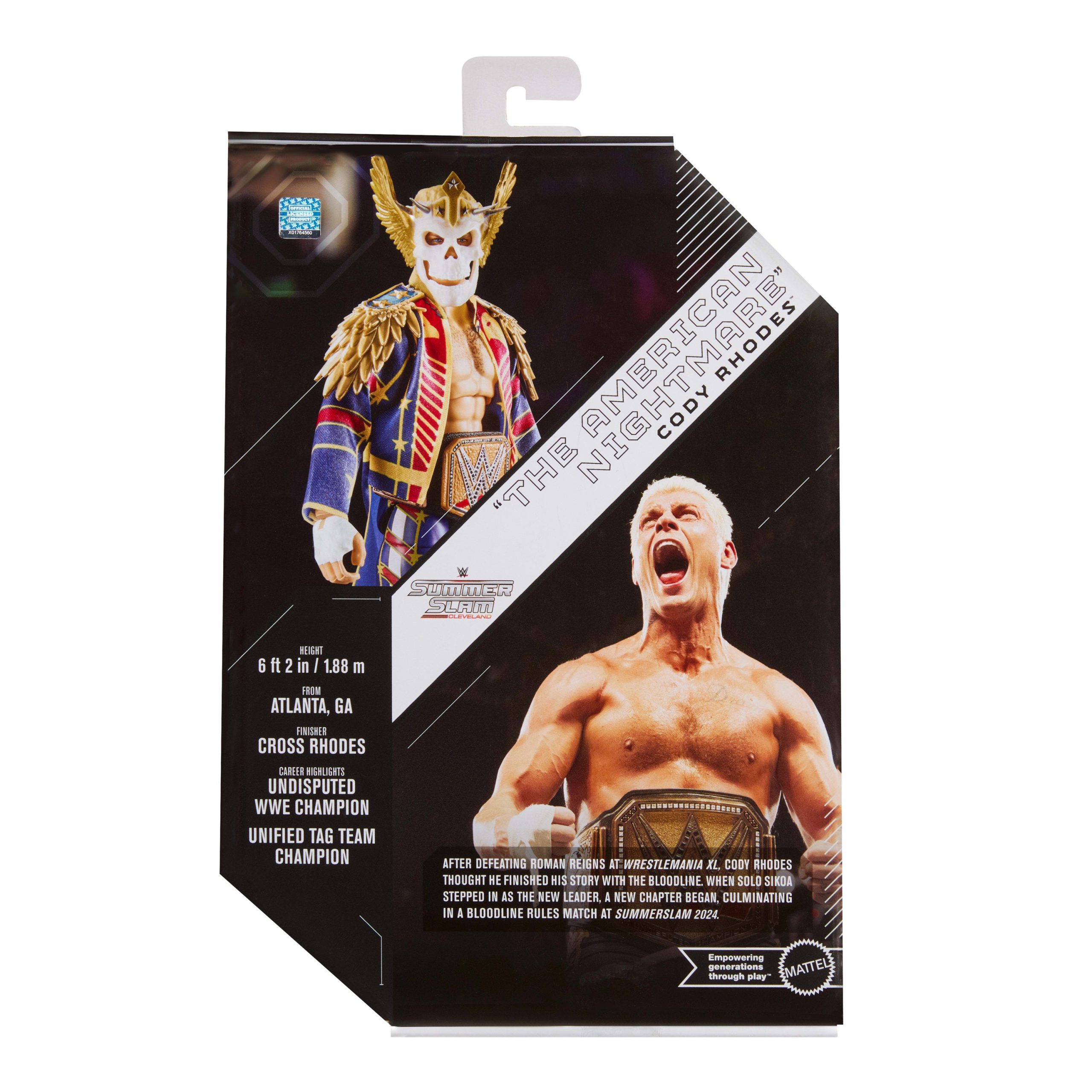 WWE Ultimate Edition Action Cody Rhodes Figure & Accessories Set. 6-Inch Collectible Superstar - Image 6