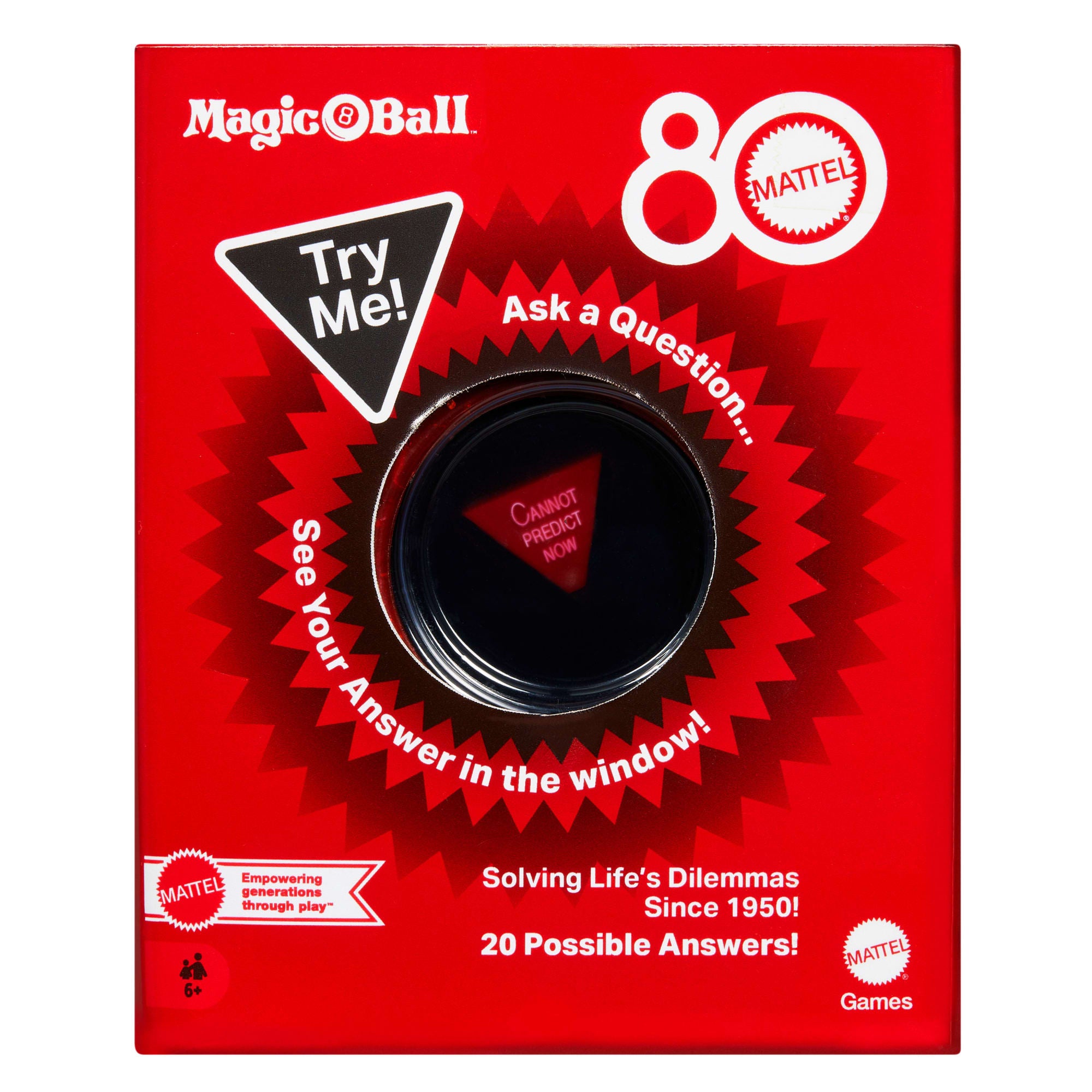 Magic 8 Ball Mattel 80th Anniversary Edition - Image 8