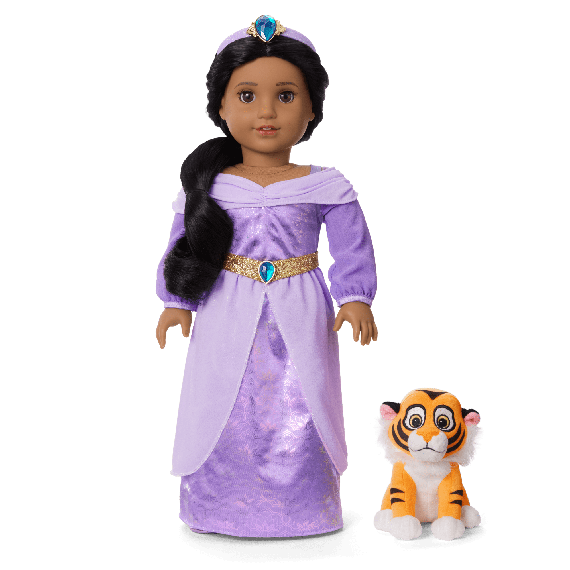 Disney Princess Jasmine Formal Dress. Baby Rajah & Accessories for 18-inch Dolls by American Girl® - Image 2