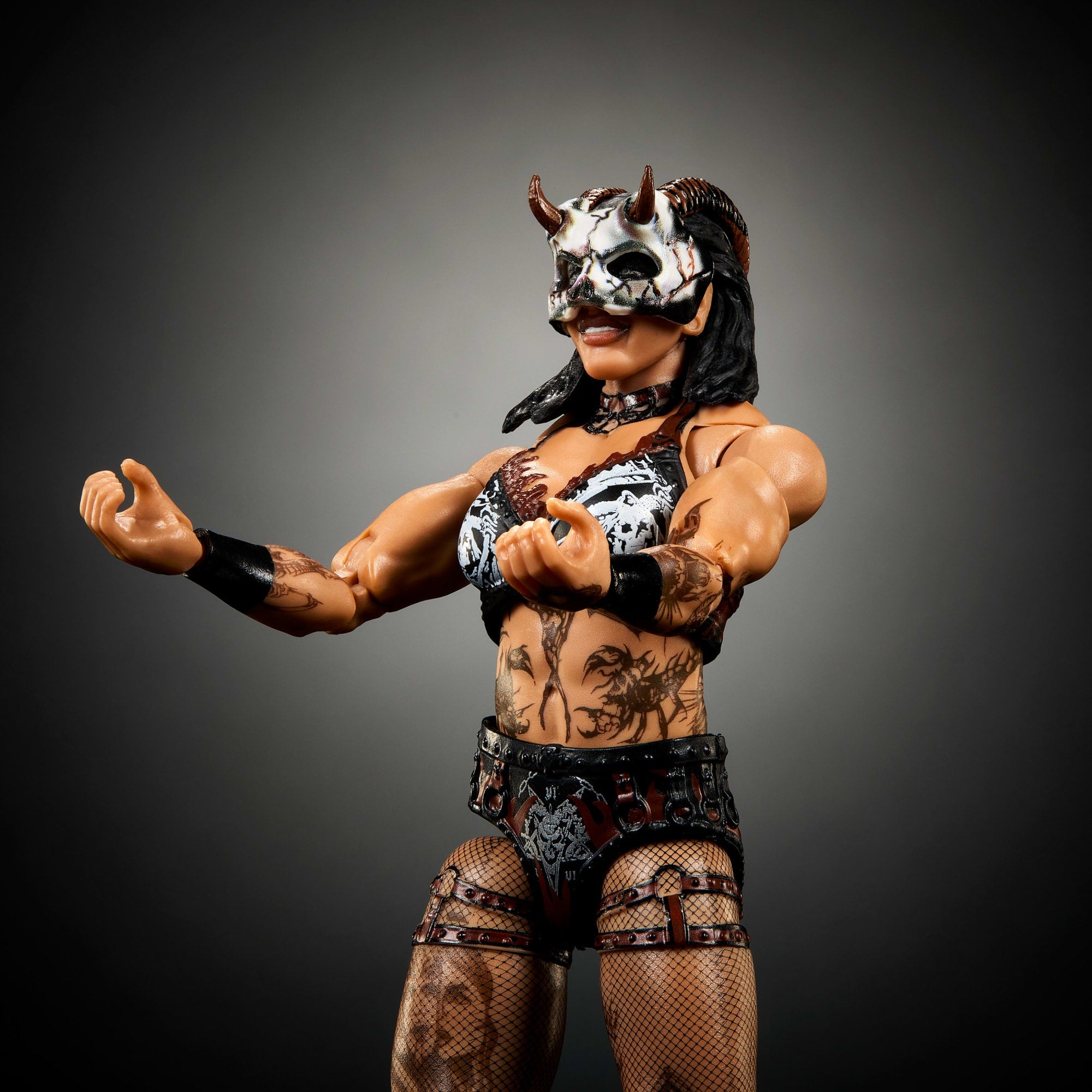 WWE Ultimate Edition Rhea Ripley Action Figure & Accessories Set. 6-Inch Collectible - Image 3