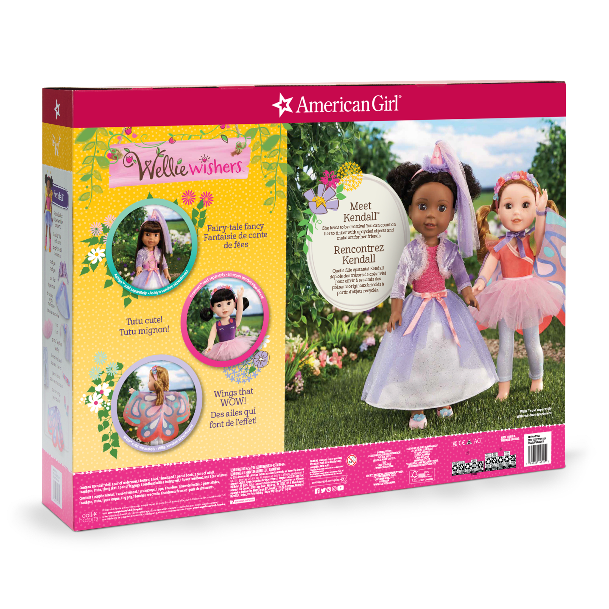 Kendall's™ Fairy-Tale Dress-Up Set (WellieWishers™) - Image 2