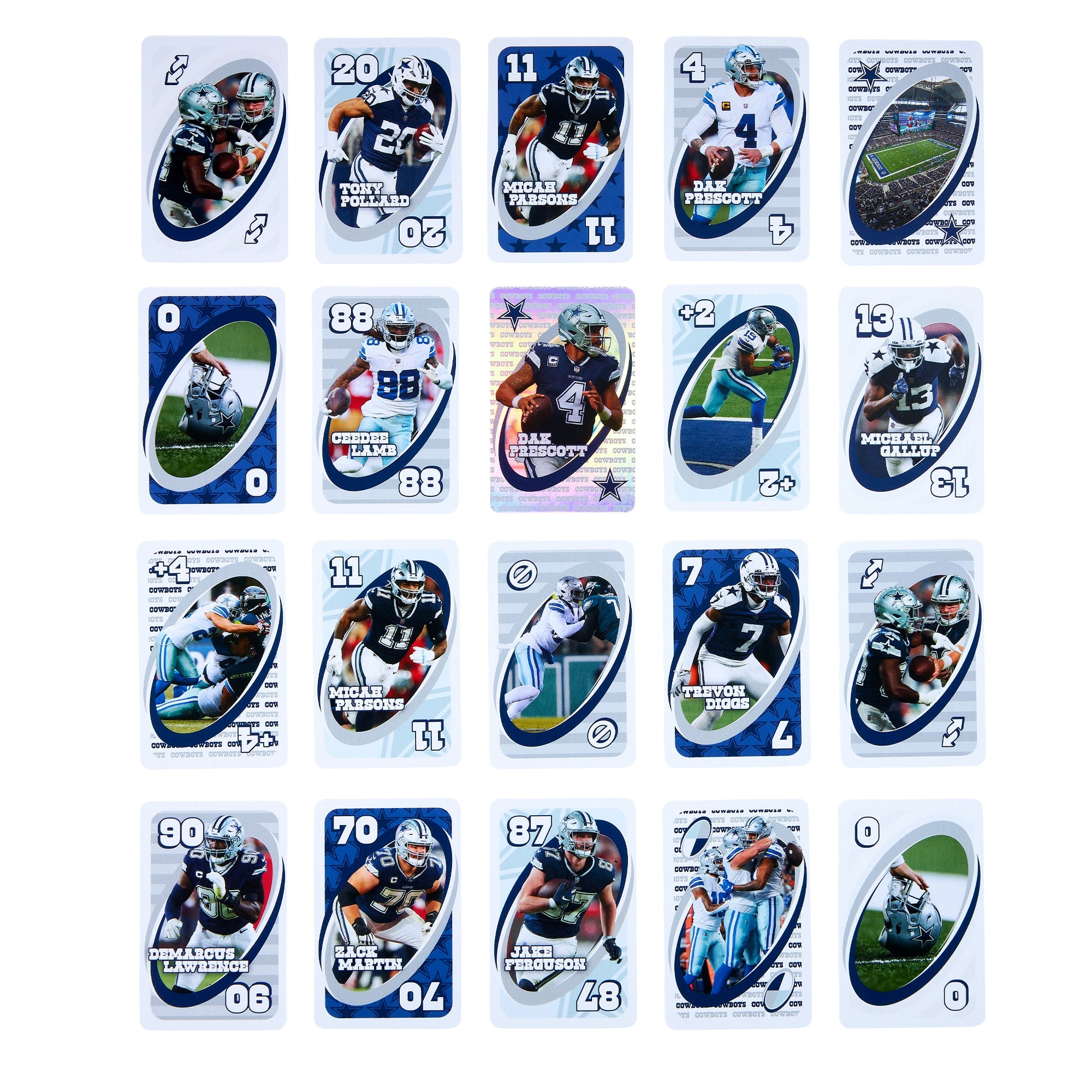 UNO Fandom NFL Dallas Cowboys Game Deck - Image 4