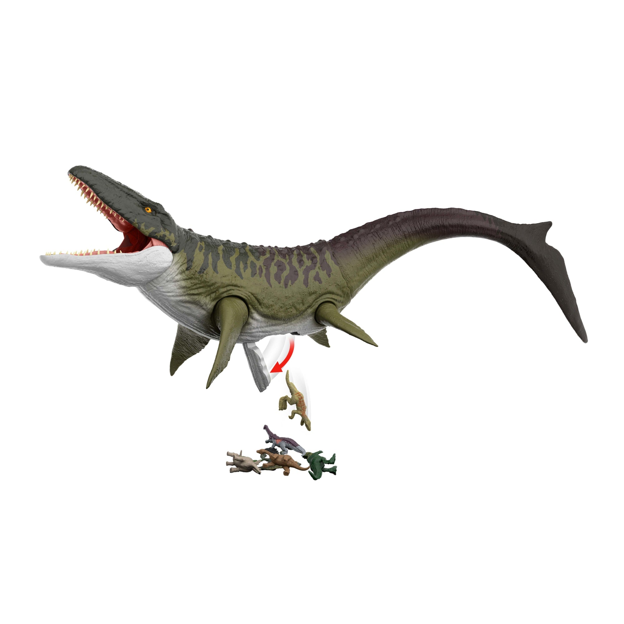 Jurassic World Dinossauro de Brinquedo Rebirth Super Colossal Mosasaurus - Image 4