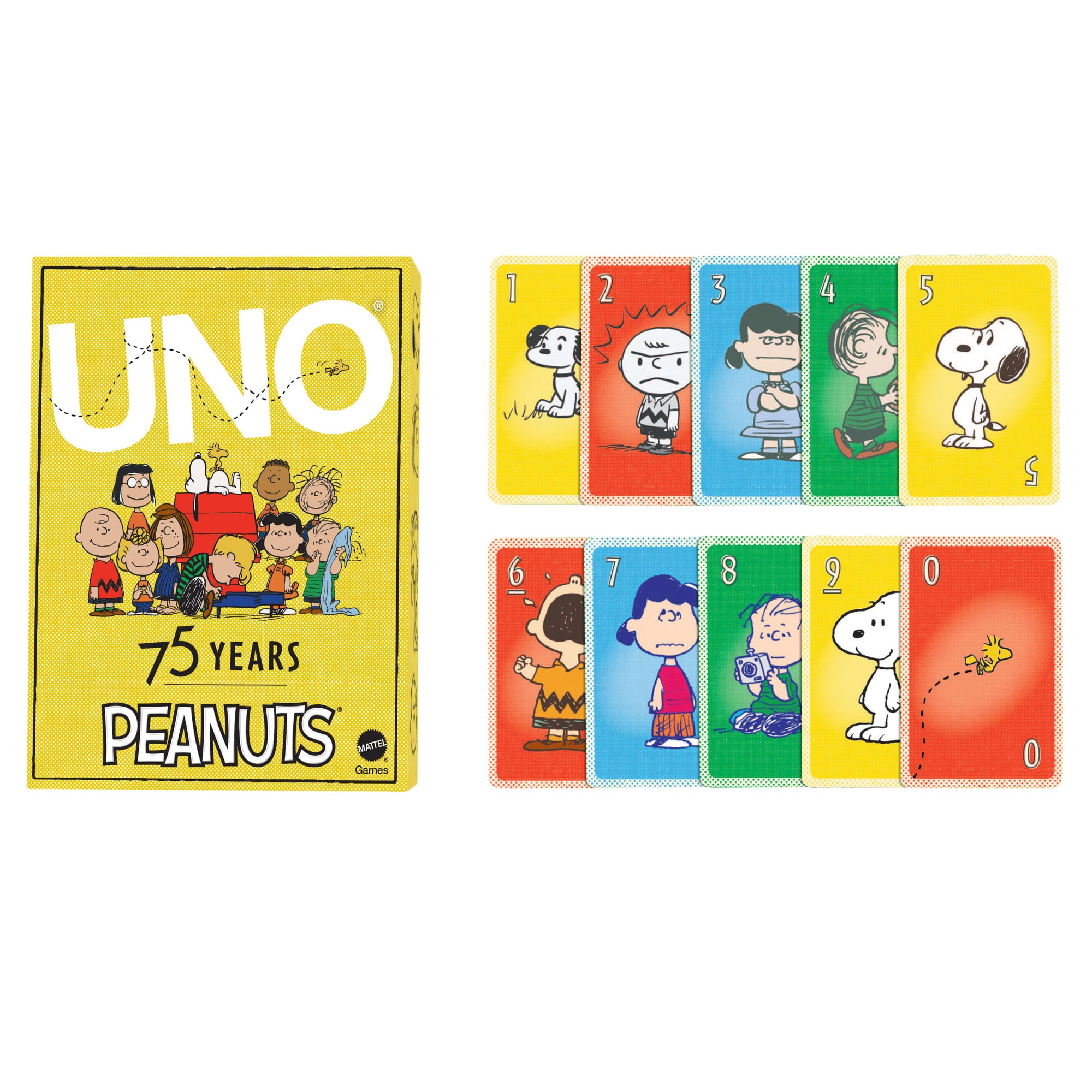 UNO Canvas Peanuts Card Deck - Image 5