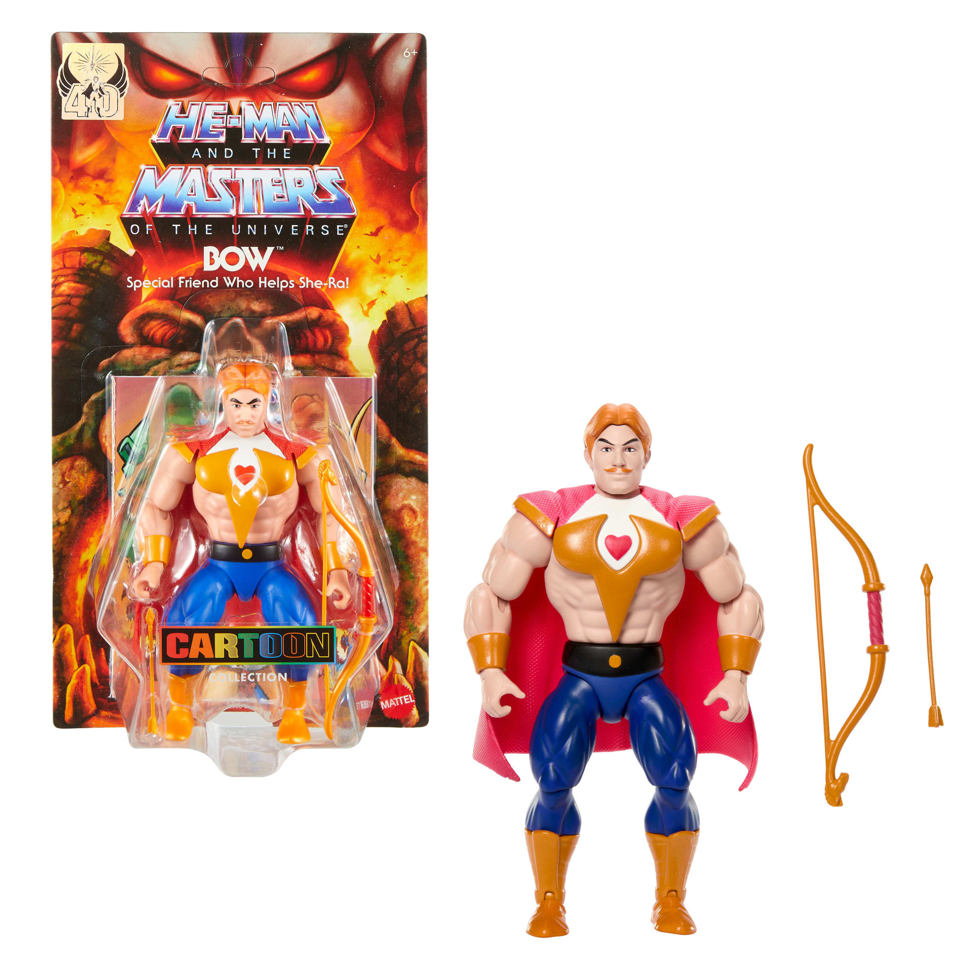 Masters of the Universe Origins Cartoon Collection Bow Action Figure - Image 6