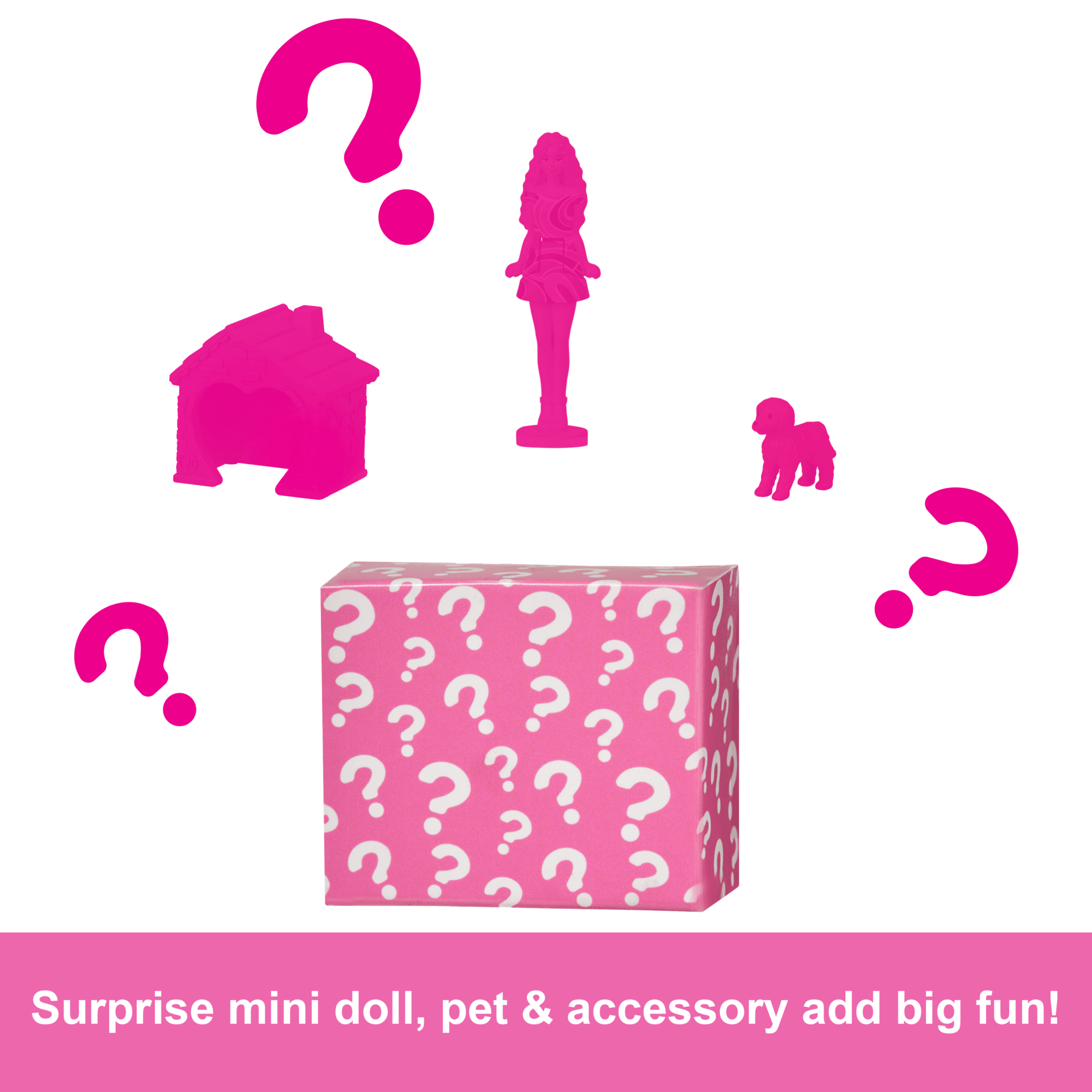 Barbie Mini Barbieland Doll House Playsets With 1.5-Inch Doll. Furniture & Accessories - Image 2