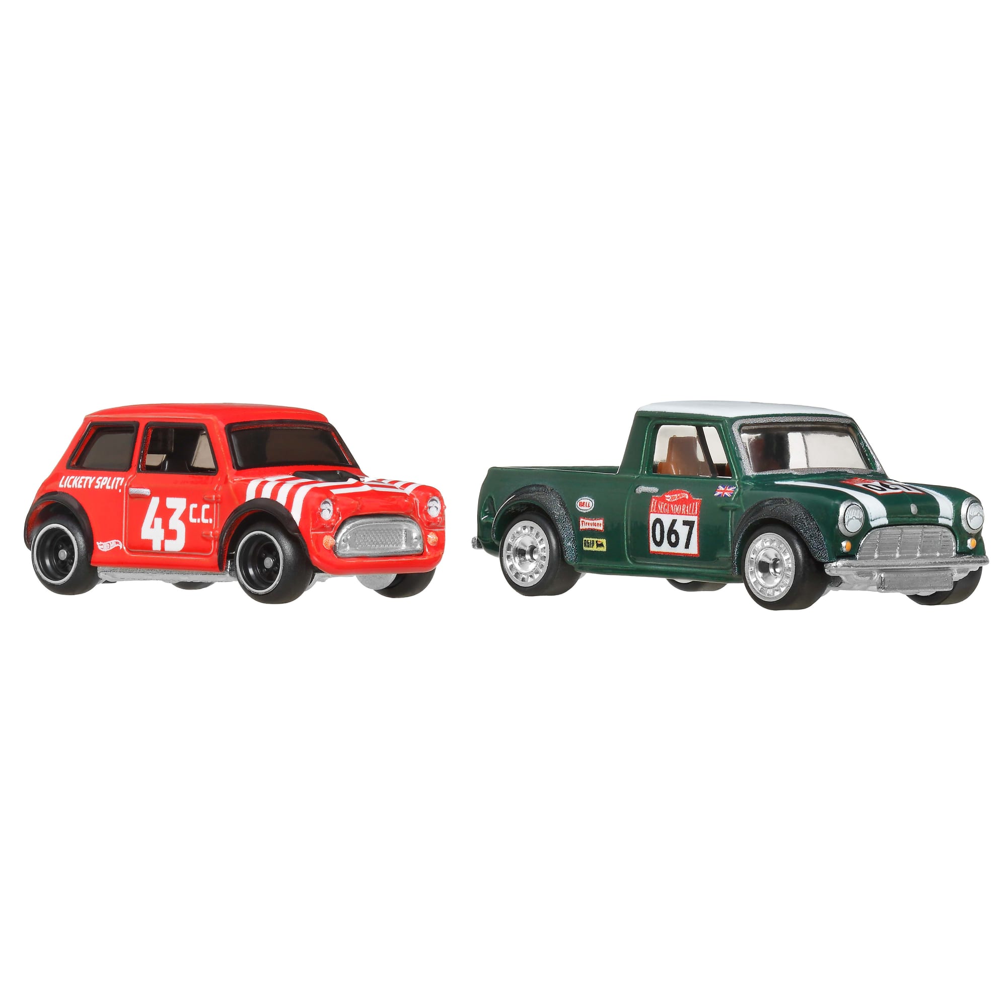 Hot Wheels Premium Car Culture 2-Pack - Morris Mini & '67 Austin Mini Pickup - Image 2