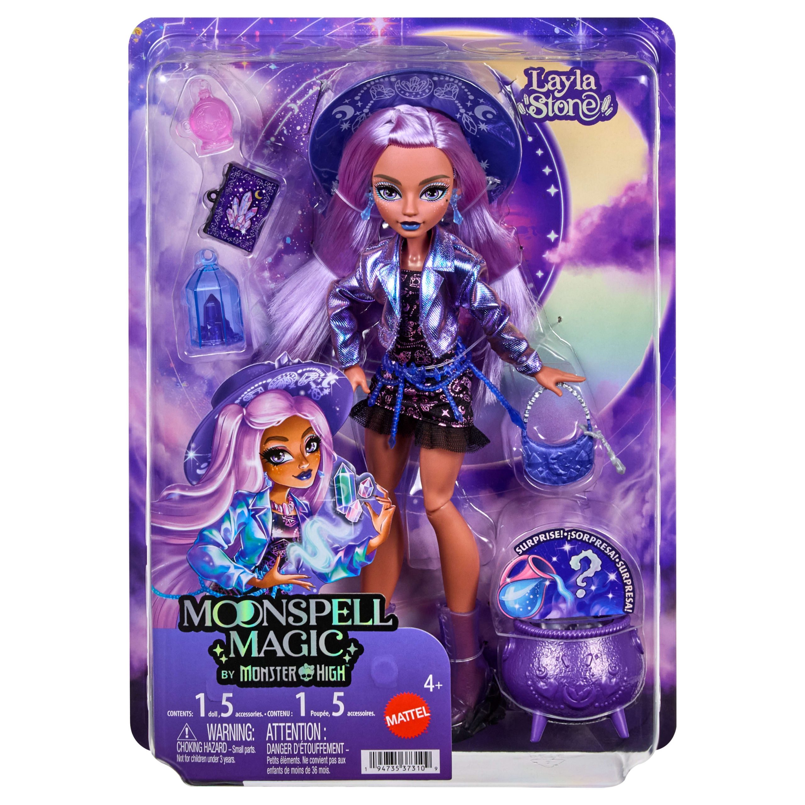 Monster High-Poupée Layla Stone-Avec Accessoires - Image 6