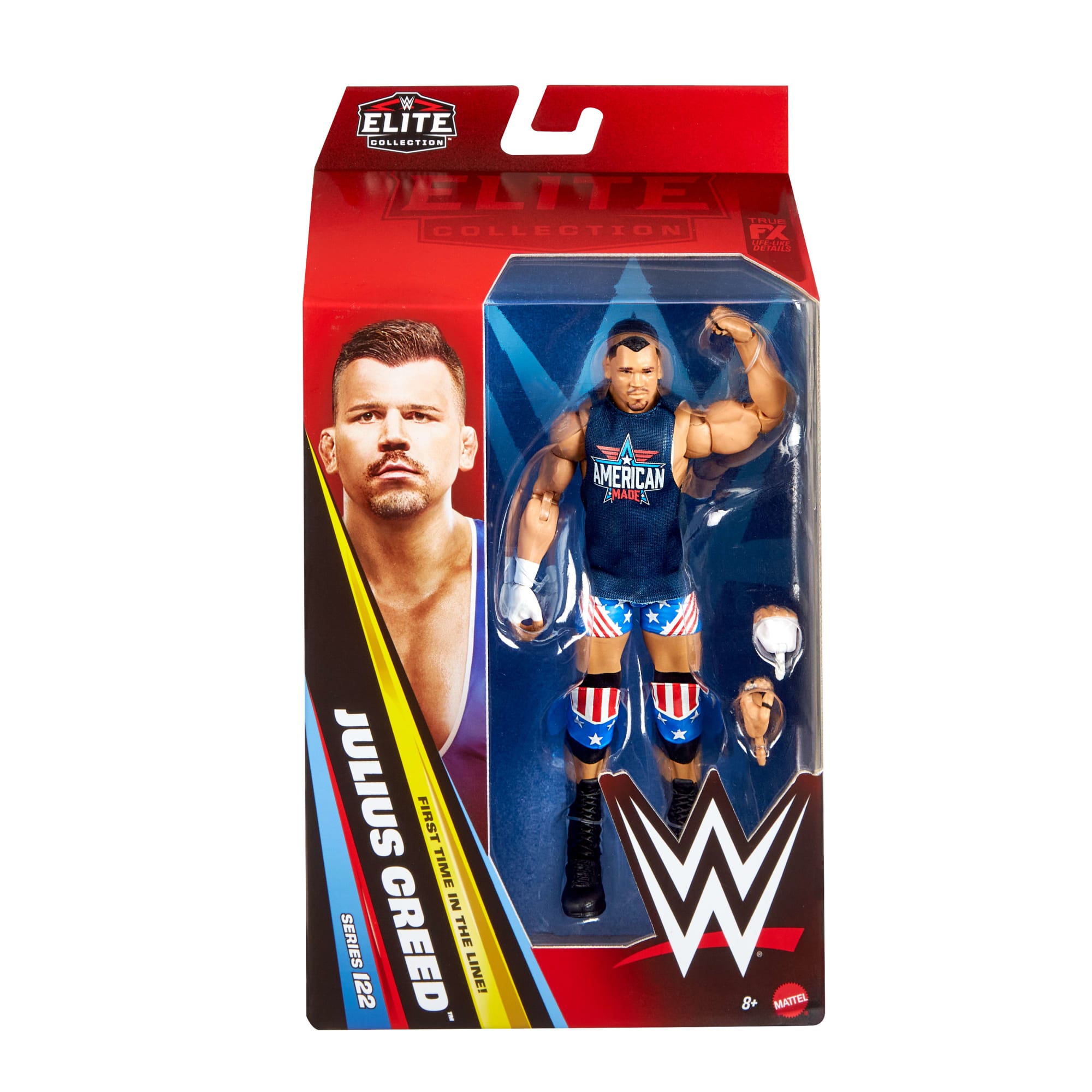WWE Elite Julius Creed Action Figure. Series #122 Set. 6-Inch Collectible With Accessories - Image 6