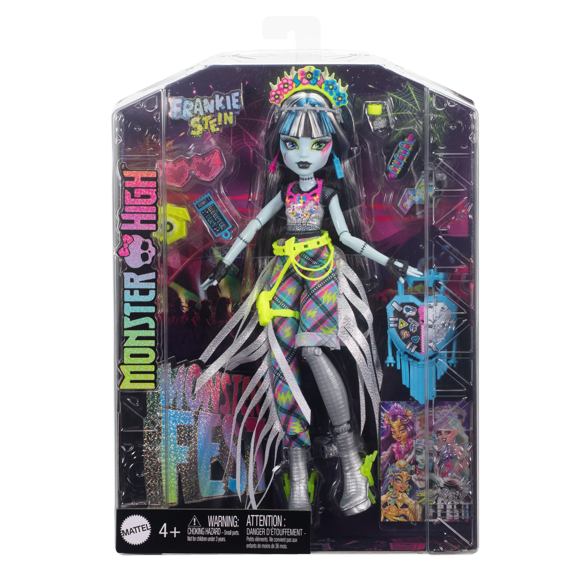 Monster High-Poupée Frankie Stein Monster Fest-Poupée et Accessoires - Image 6
