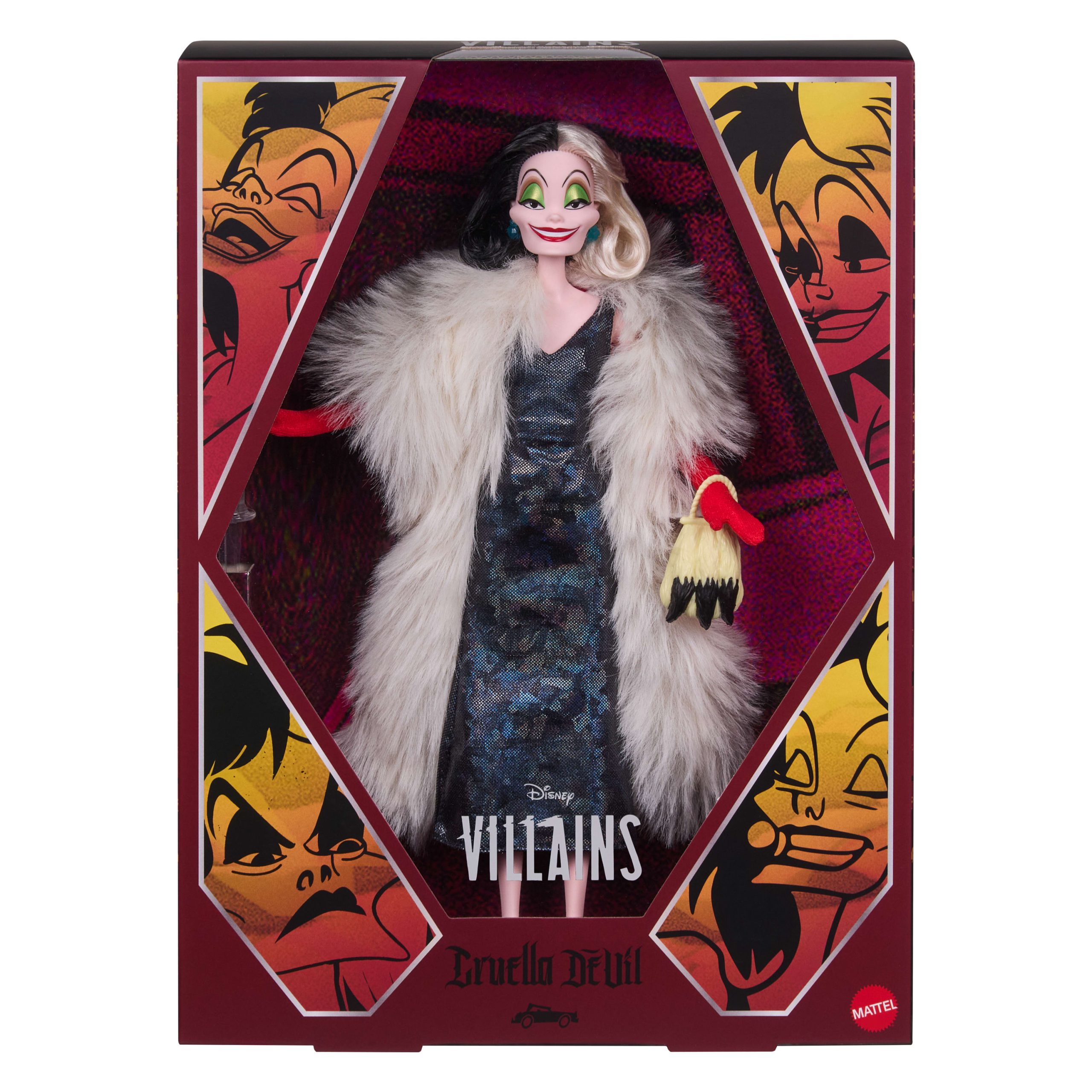 Disney Collector Cruella De Vil Collectible Villains Fashion Doll - Image 11