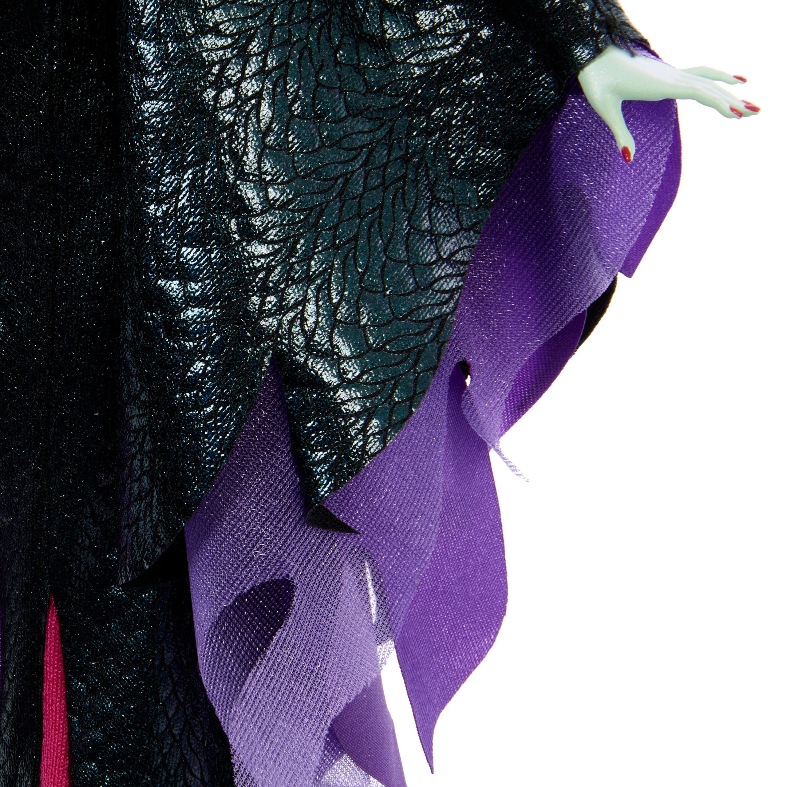 Disney Collector Maleficent Collectible Villains Fashion Doll in Signature Look With 1 Accessory - Image 4