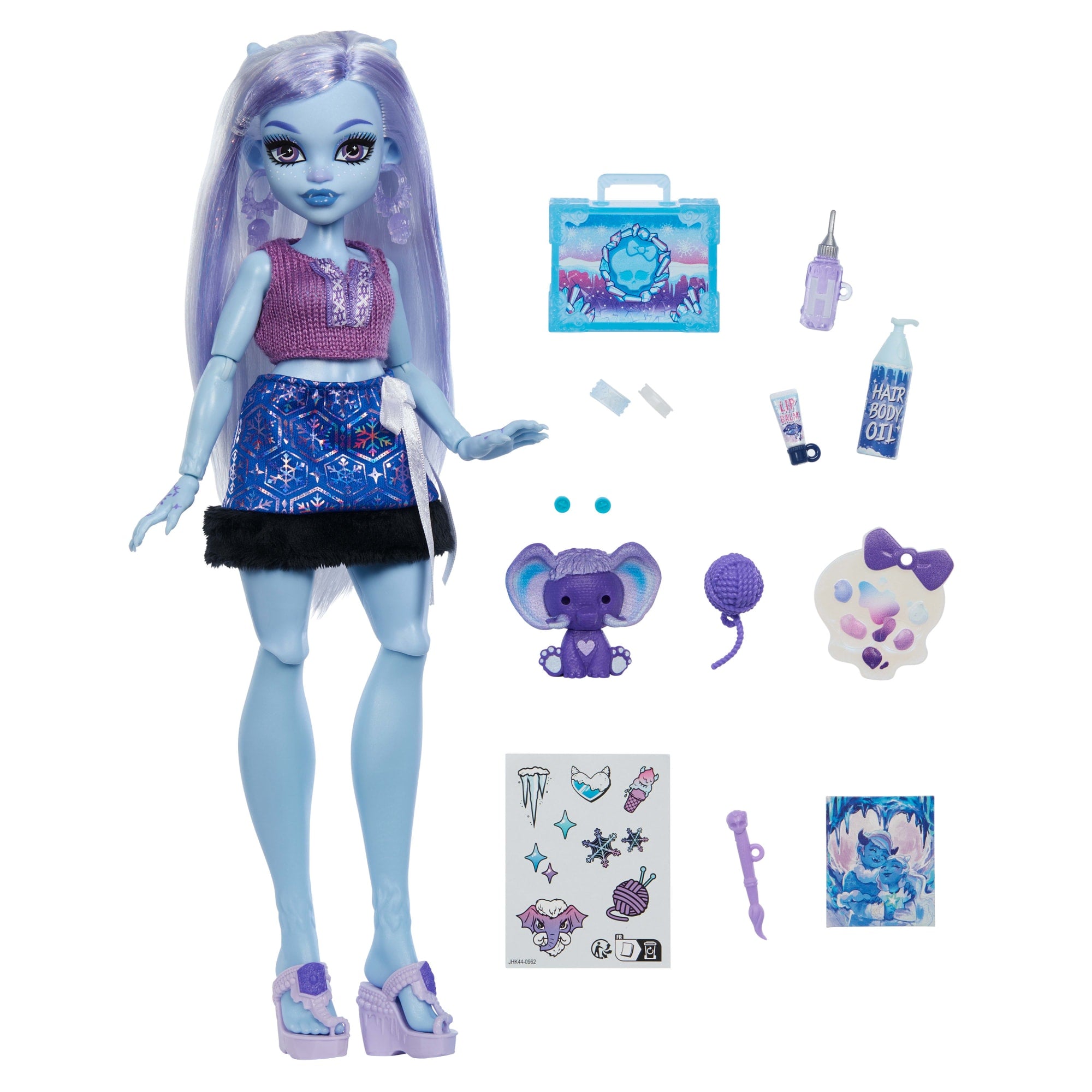 Monster High-Poupée Abbey Bominable Secrets de Beauté Terreur & Bien-Être - Image 2