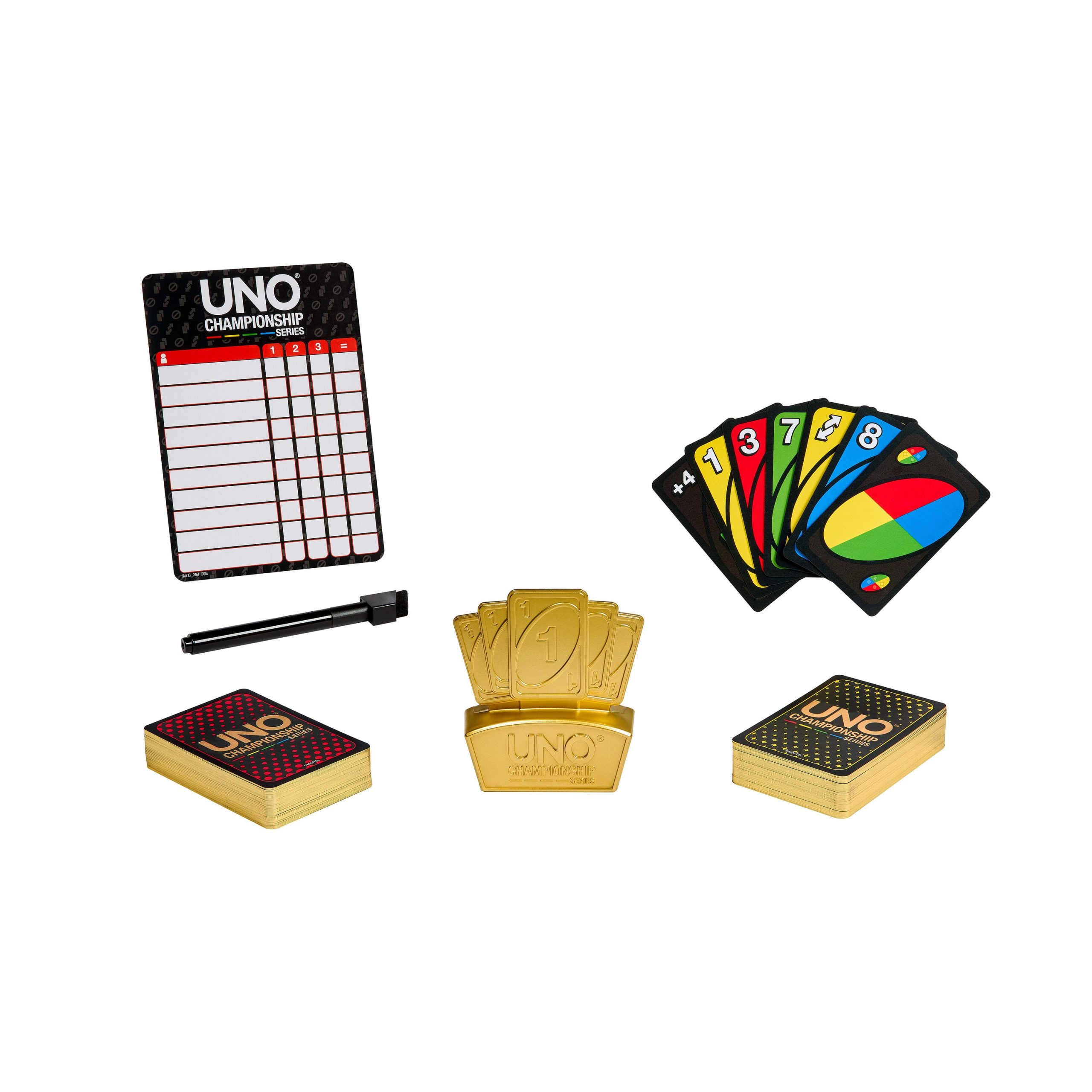 UNO Championship Series Tournament Set Card Game For Large Groups Of 6 To 20 Players - Image 6