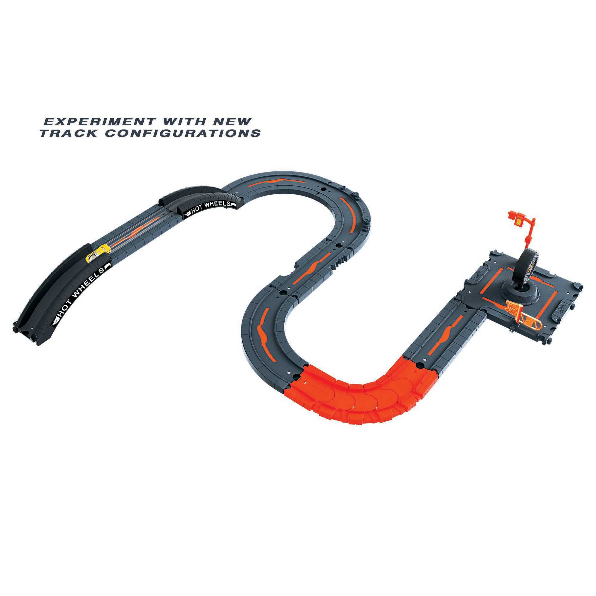Hot Wheels City Track Pack. 10-Piece Set. With 1 Car. Gift For Kids 4 Years & Older - Image 4