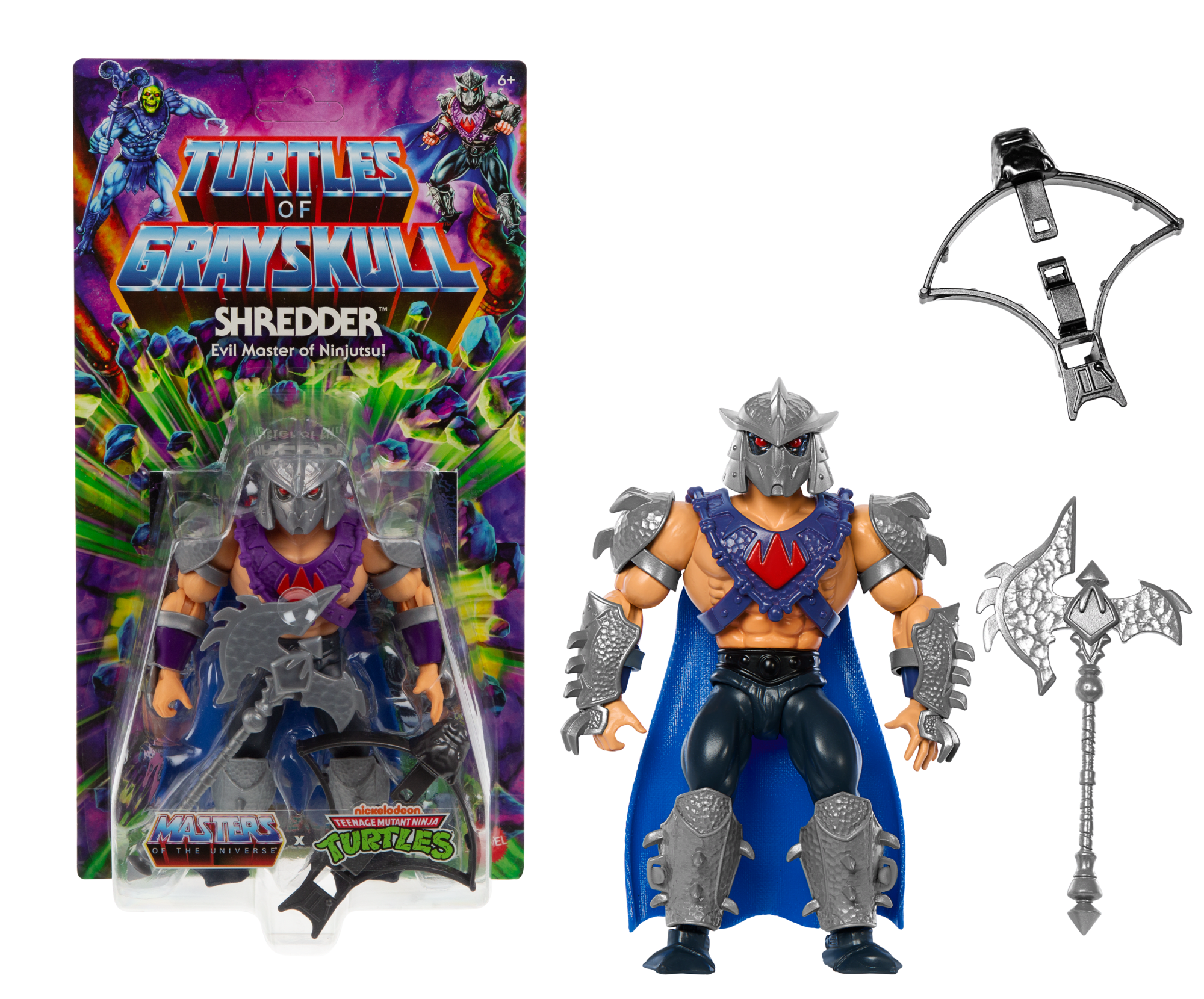 Masters of the Universe Origins Turtles of Grayskull Shredder Action Figure - Image 2