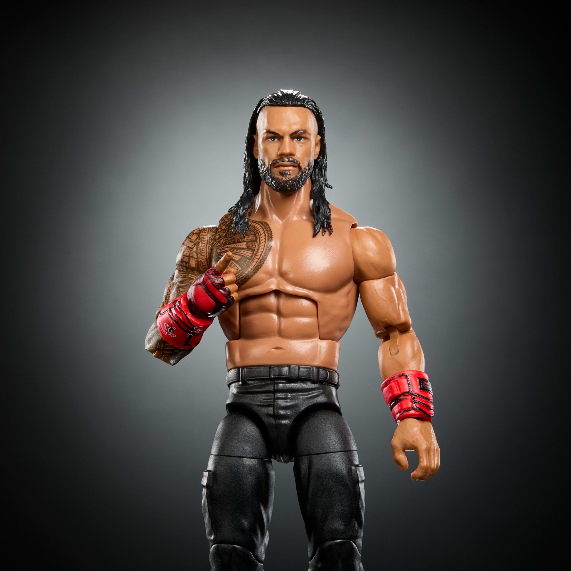 WWE Elite Collection Top Picks Roman Reigns Action Figure & Accessories. 6-Inch Collectible Set - Image 4