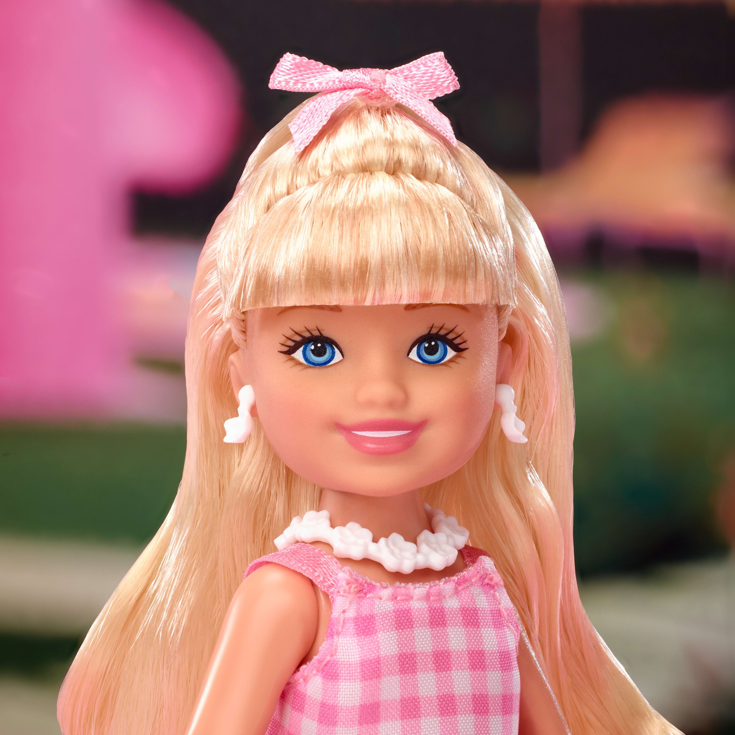 Barbie The Movie Chelsea Collectible 4-Pack Dolls. Includes Barbie. Ken. President Barbie. & Gloria Characters - Image 2