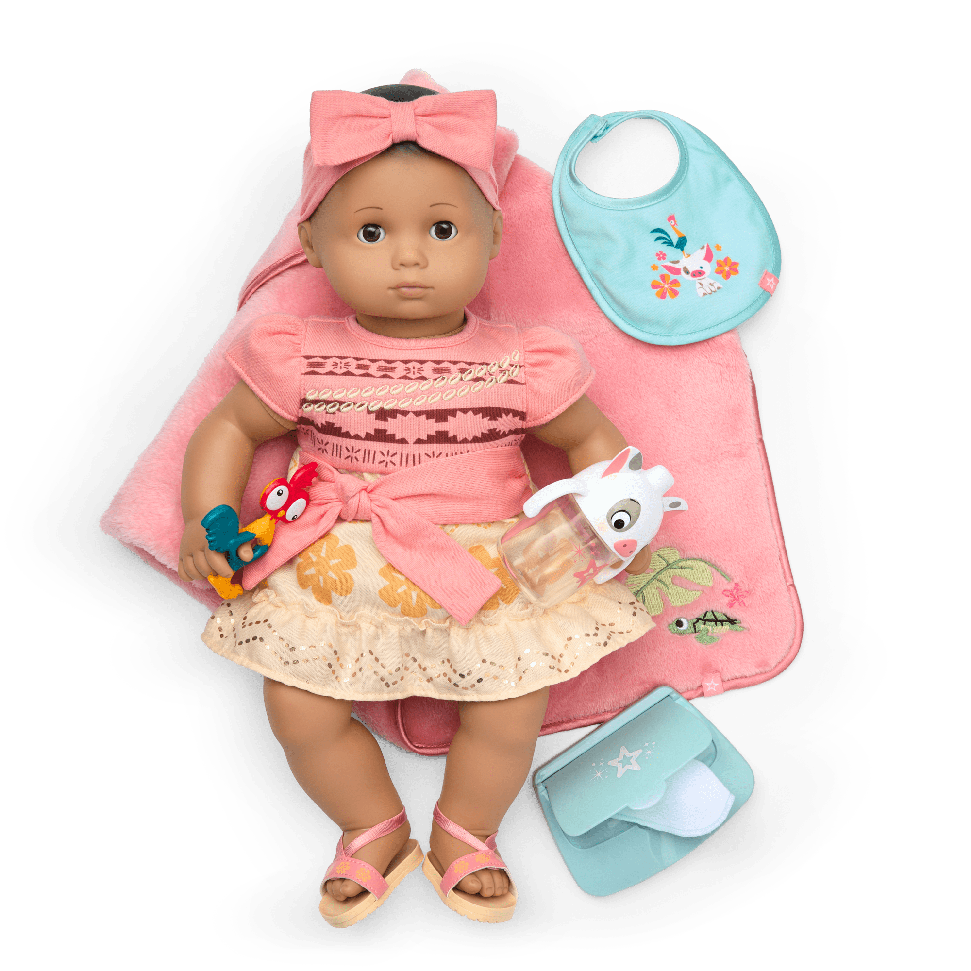 Disney Princess Moana Cuddle & Care Set with Bitty Baby® Doll by American Girl® - Image 3