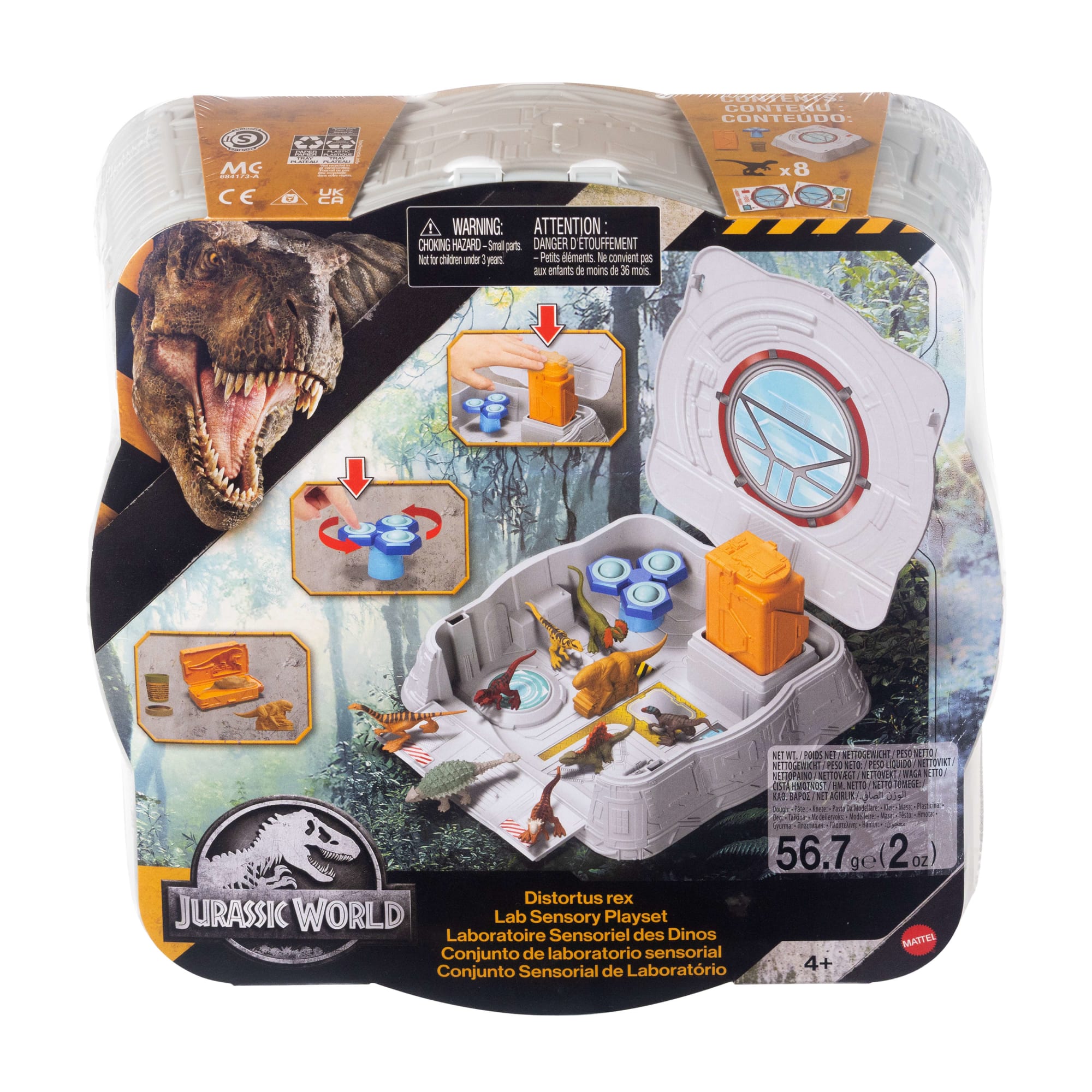Coffret de Jeu Laboratoire Sensoriel Distortus Rex Avec 8 Mini-Figurines Dans Un Coffret - Image 6
