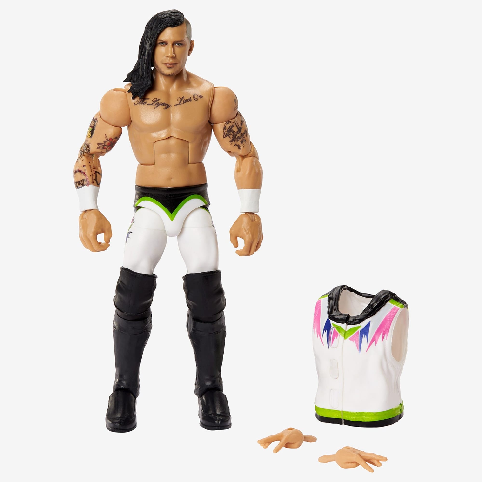 WWE Nash Carter Elite Collection Action Figure - Image 5