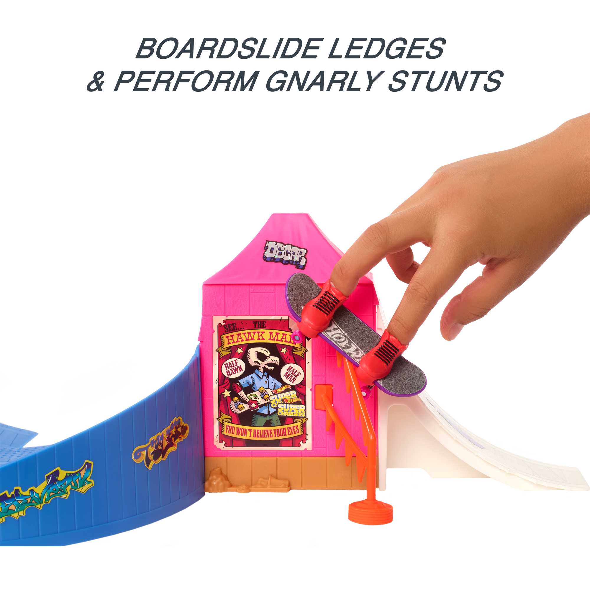 Hot Wheels Skate Amusement Park Skate Set - Image 3