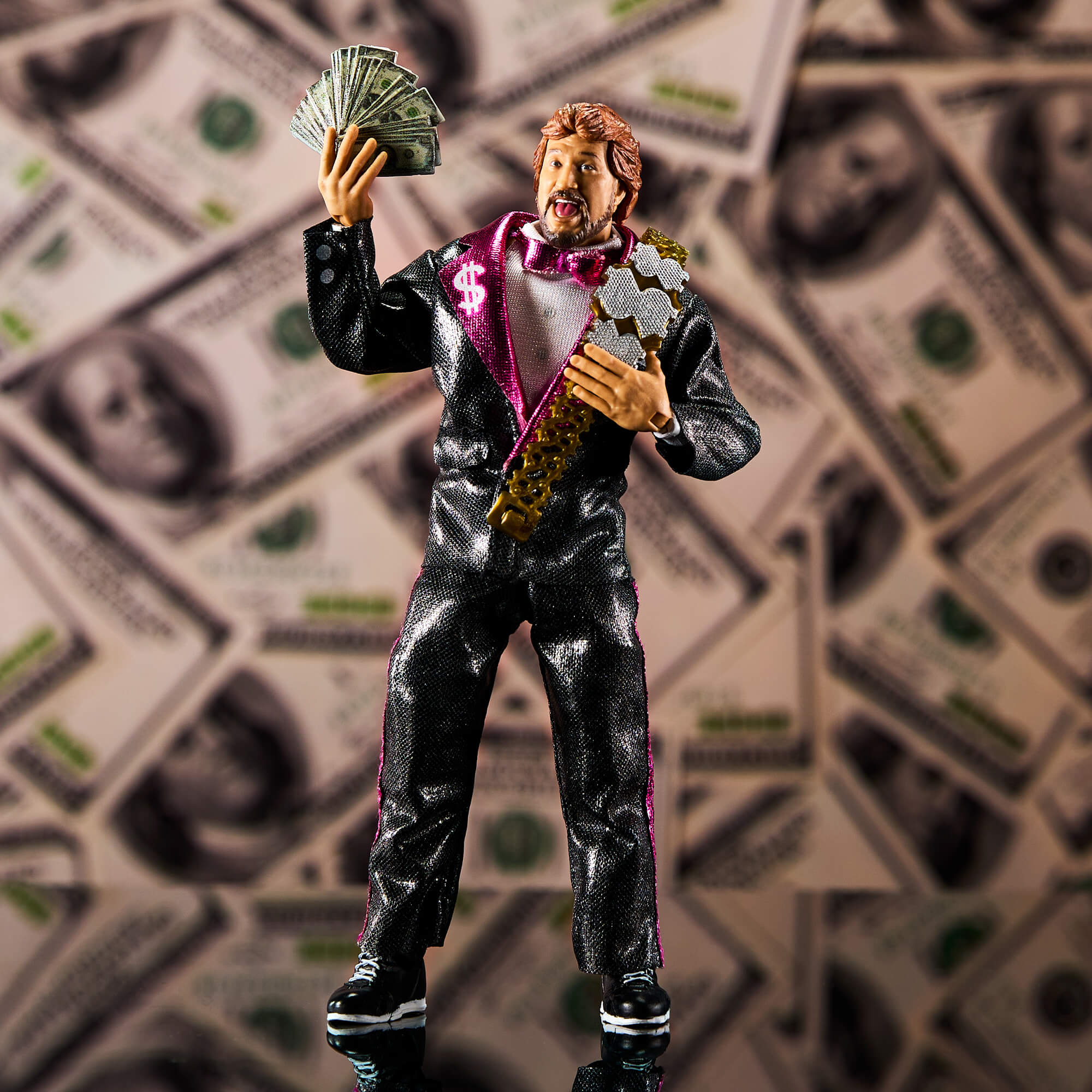 WWE Ultimate Edition Coliseum Collection Million Dollar Man Ted DiBiase and Ricky The Dragon Steamboat 2-Pack - Image 6